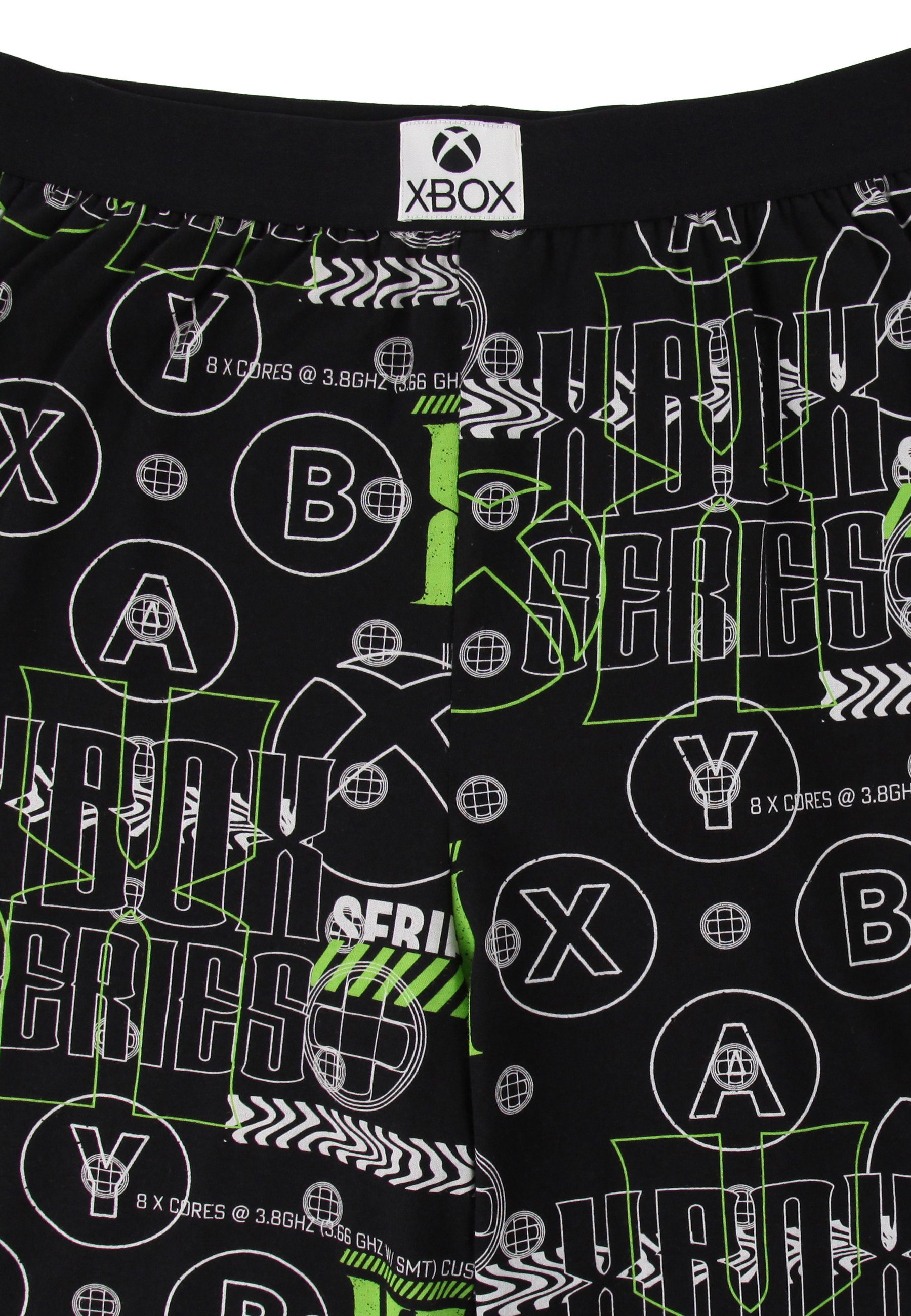 Loungepants Black Recovered X Loungepant Icons Series - XBOX