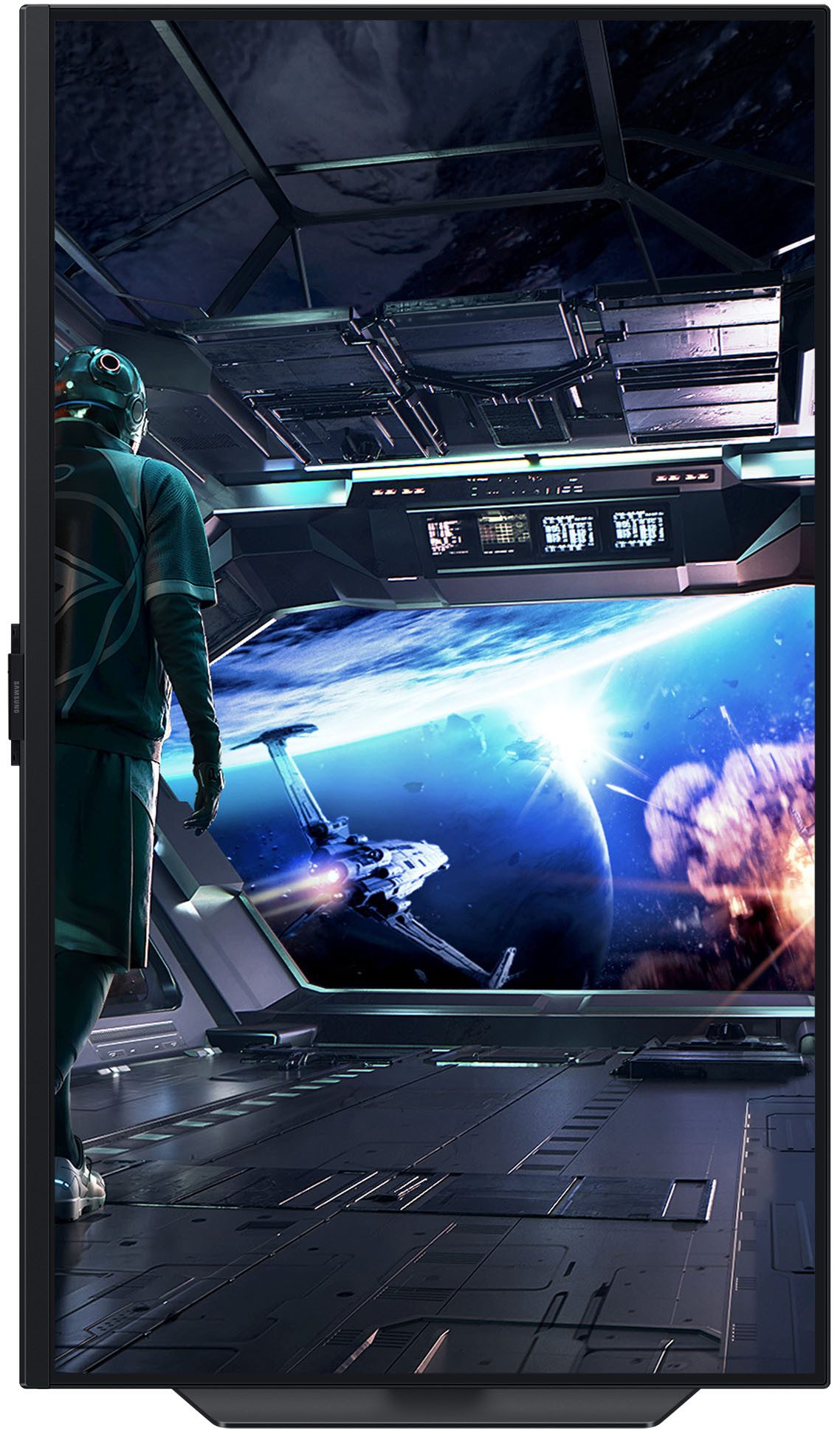 Samsung G70F LED-Monitor (68 cm/27 ", 4096 x 2160 px, 4K Ultra HD, 1 ms Reaktionszeit, 360 Hz, IPS-LCD)