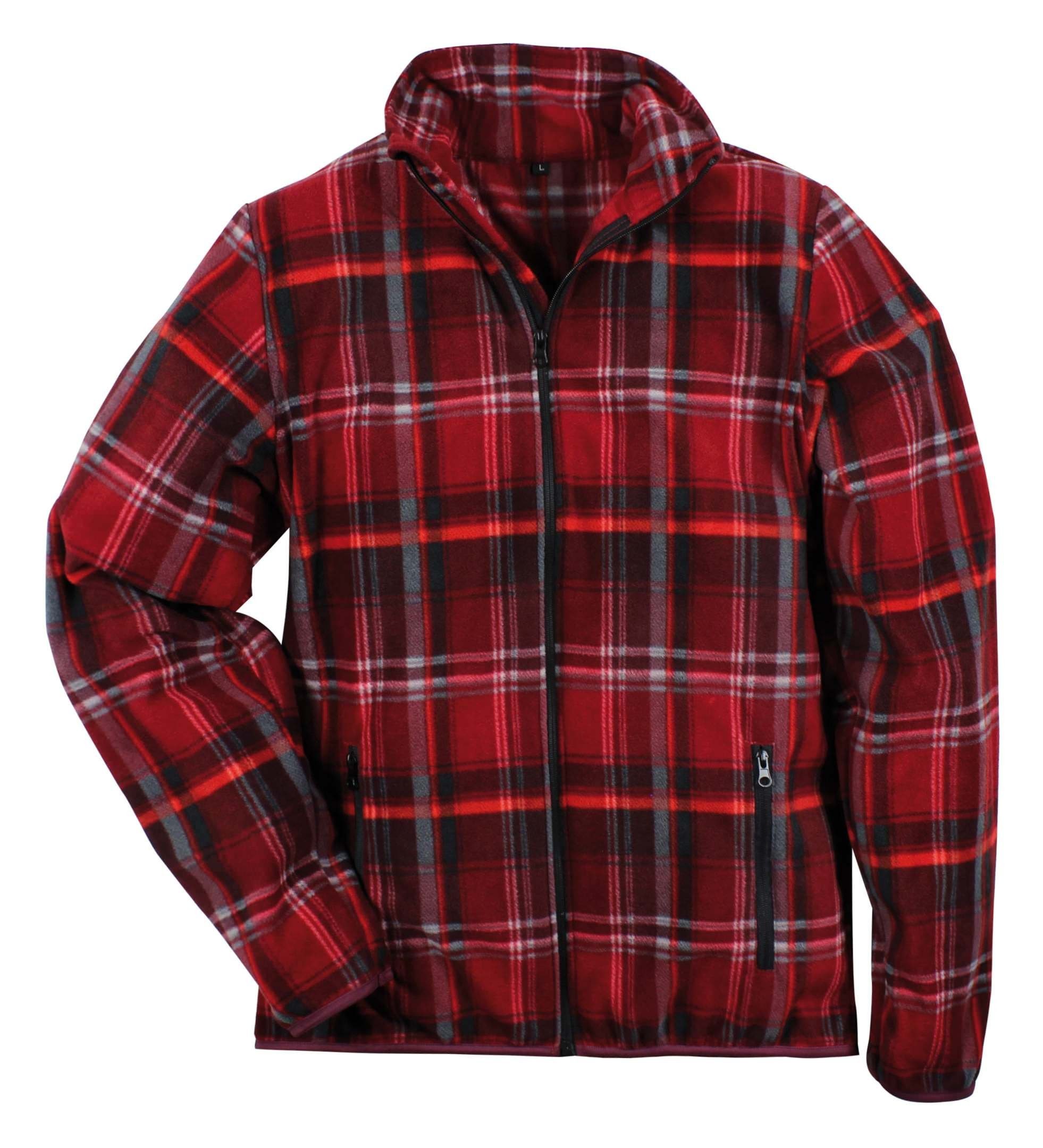 Elutex Fleecejacke Fleece-Hemdjacke