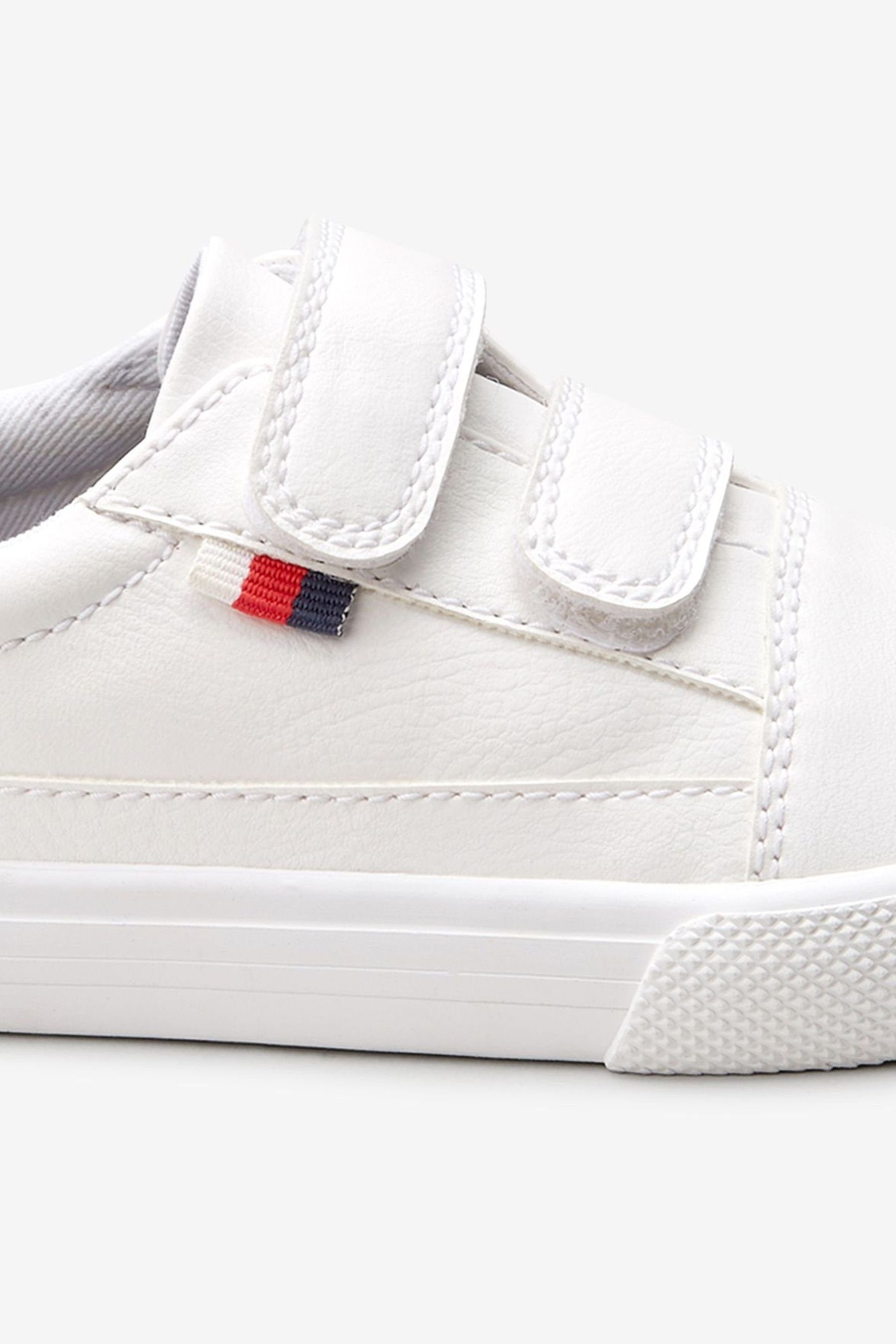 (1-tlg) mit Sneaker Next White Klettverschluss Schuh