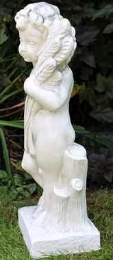 Otto Müller Skulptur Deko Figur Statue Vierjahreszeiten Putte Sommer stehend H 70 cm klassische Gartenskulptur Kunststoff