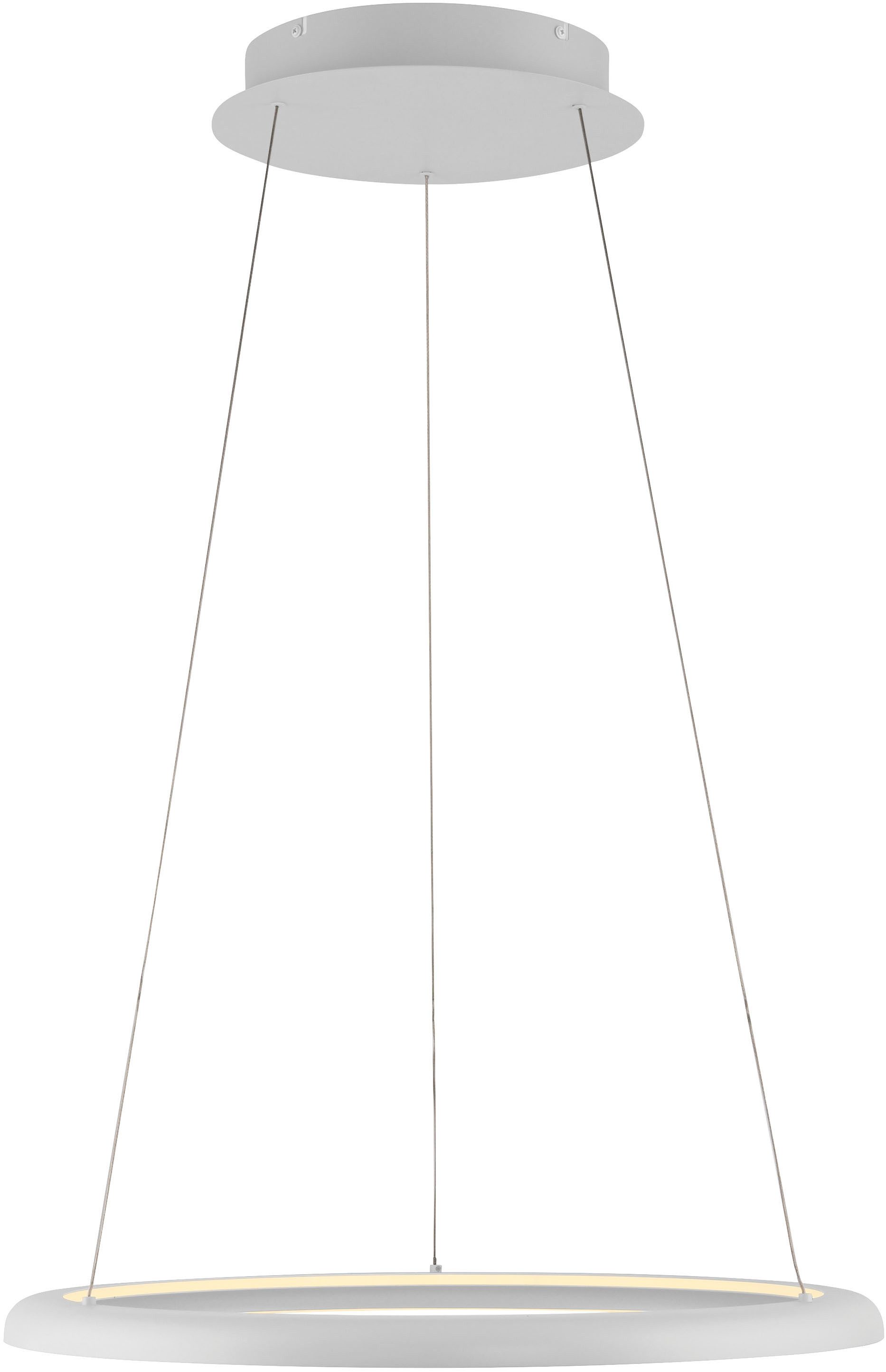 SCHÖNER WOHNEN-Kollektion LED Pendelleuchte QUILLO, Dimmfunktion, LED fest integriert, Warmweiß, SCHÖNER WOHNEN Kollektion, SimplyDim, Memoryfunktion, Comfort-Lift