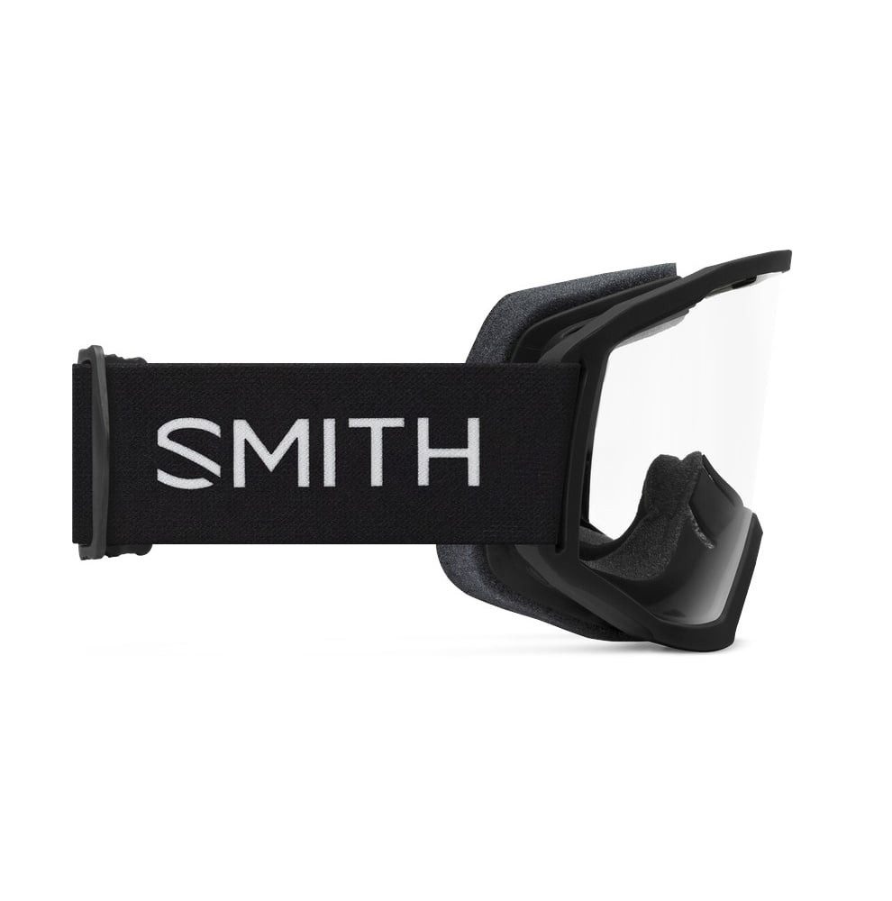 Smith Fahrradbrille Loam MTB (Carbonic-X Glas, 100% UVA-UVB-Schutz) schwarz/transparent