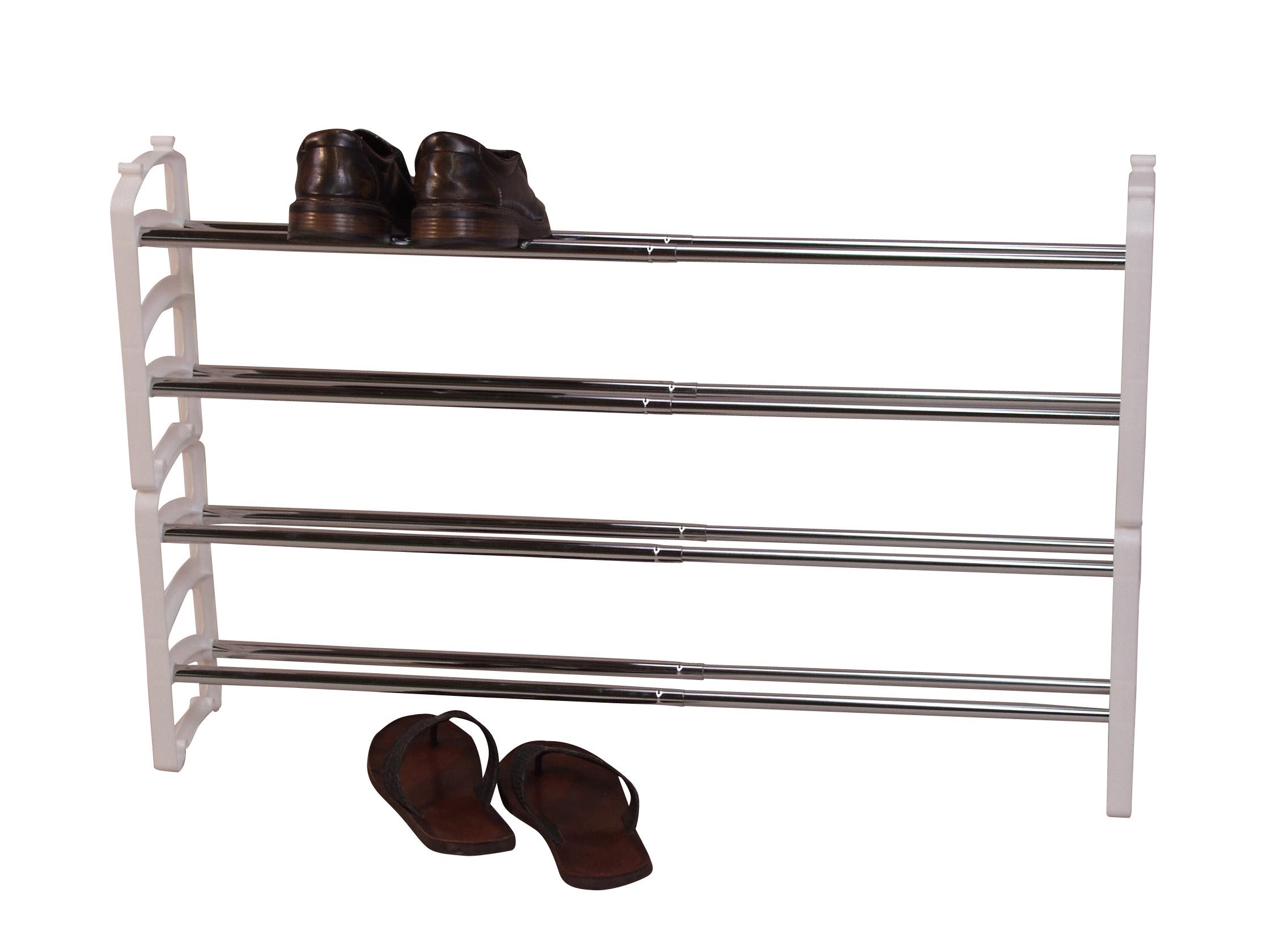 moebel-direkt-online Schuhregal Horst, Spar-Set 4-tlg., nebeneinander stellbar oder übereinander zusammensteckbar