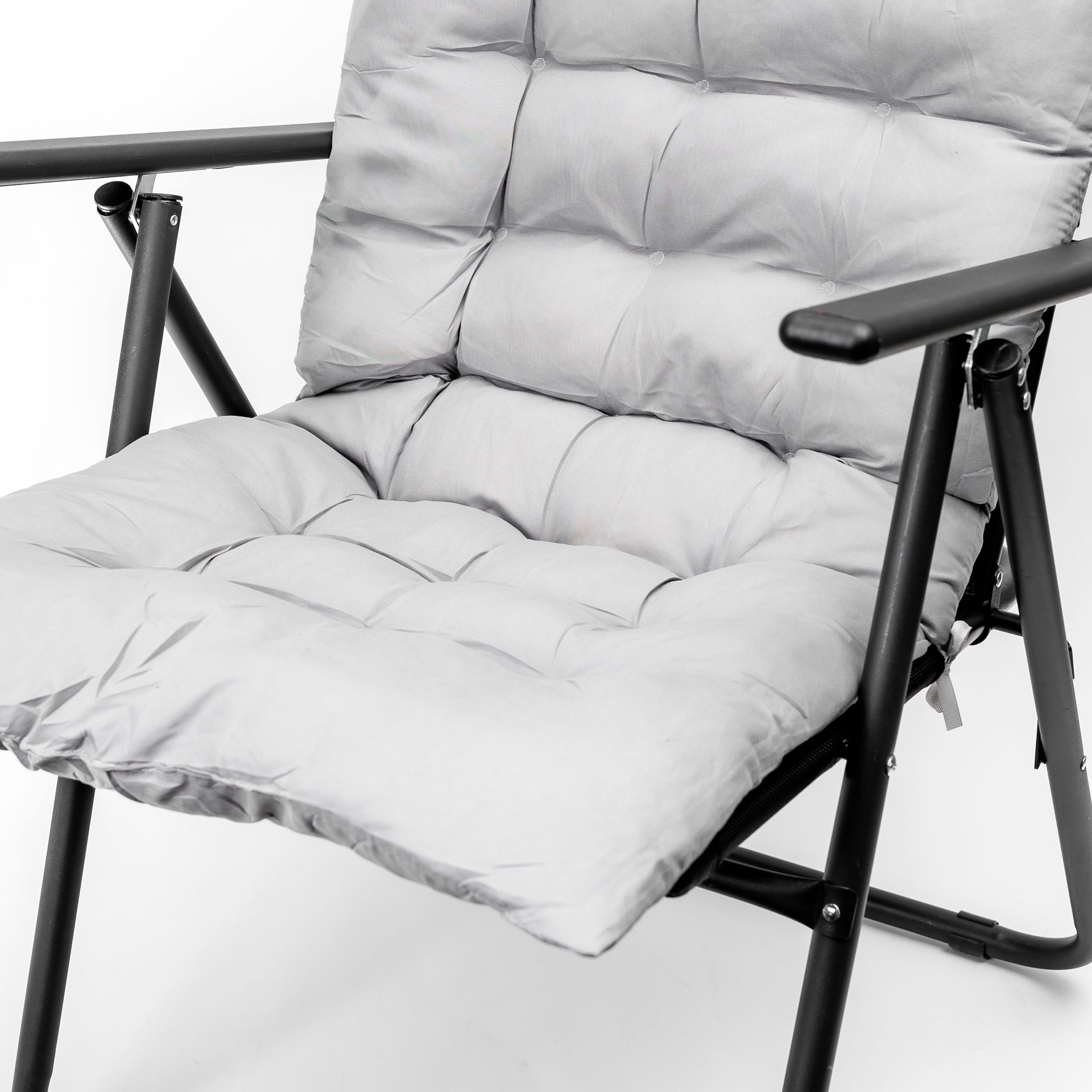 Platinet Stuhlkissen Gepolstertes Camping Kissen für Freizeitstühle Sitzmatte für Stühle