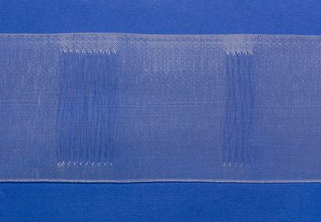 Gardine Stegband, Gardinenband -Breite: 100 mm transparent - L012, rewagi, Verkaufseinheit: 5 Meter