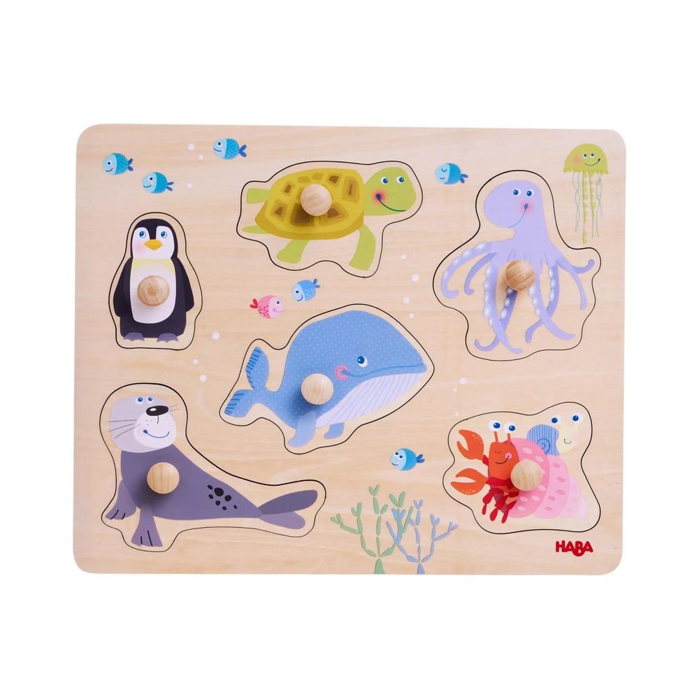 Puzzle Greifpuzzle Meerestiere, Puzzleteile