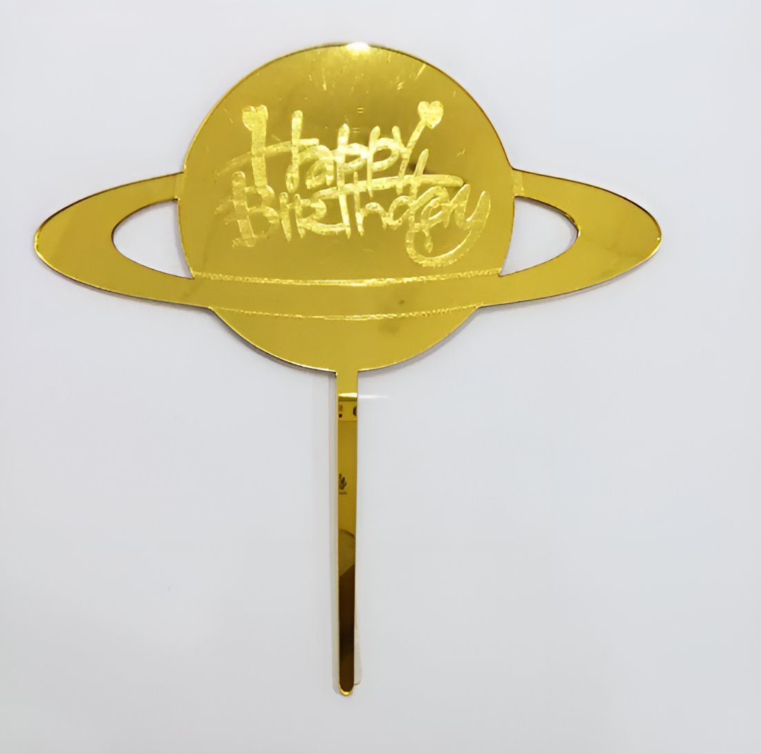 Festivalartikel Tortenstecker Backen Kuchen Acryl Stecker In Planeten Galaxy Geburtstag Topper