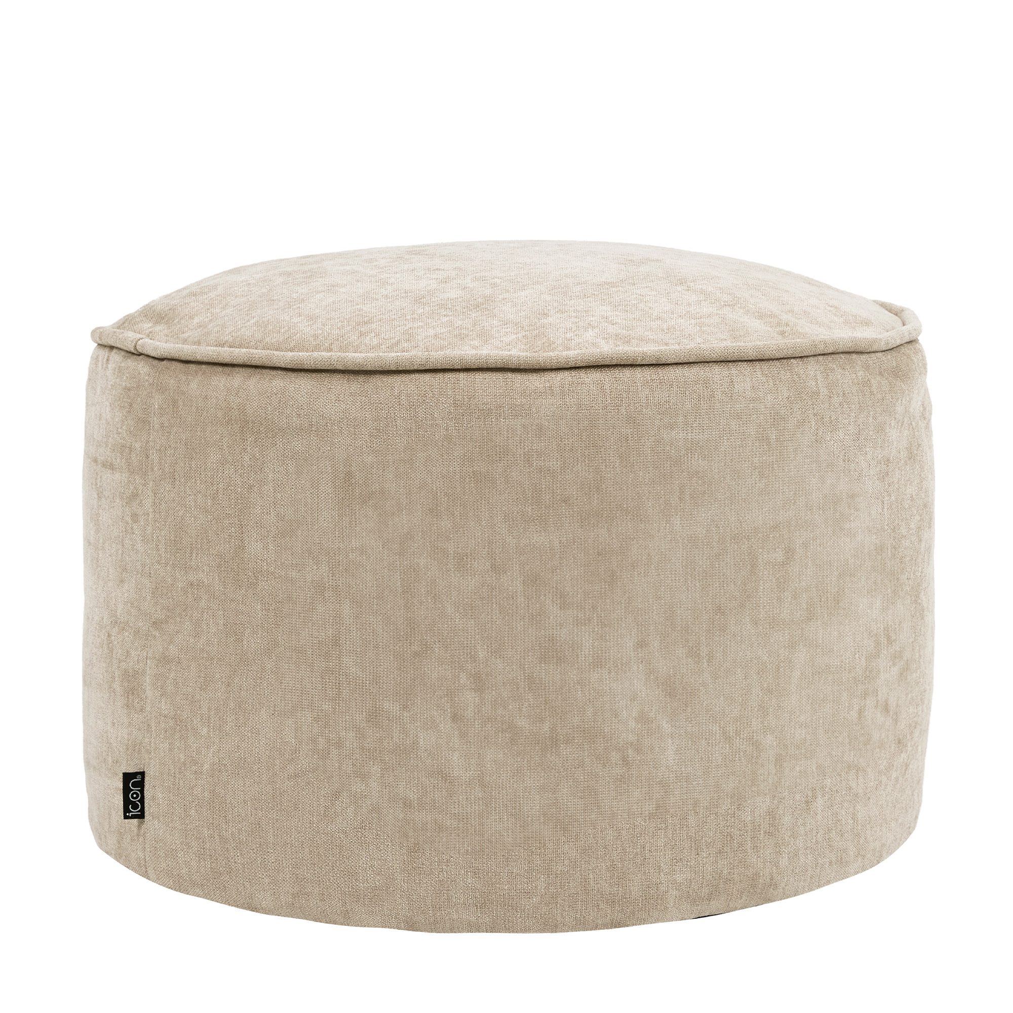 icon Pouf Sitzpouf XL aus Chenille günstig online kaufen