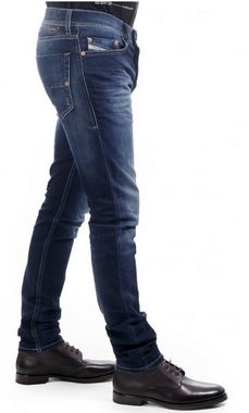 Diesel 5-Pocket-Jeans Diesel Men's Tepphar 0860L Stretch Slim Carrot Fit Jeans Pants Hose Bn