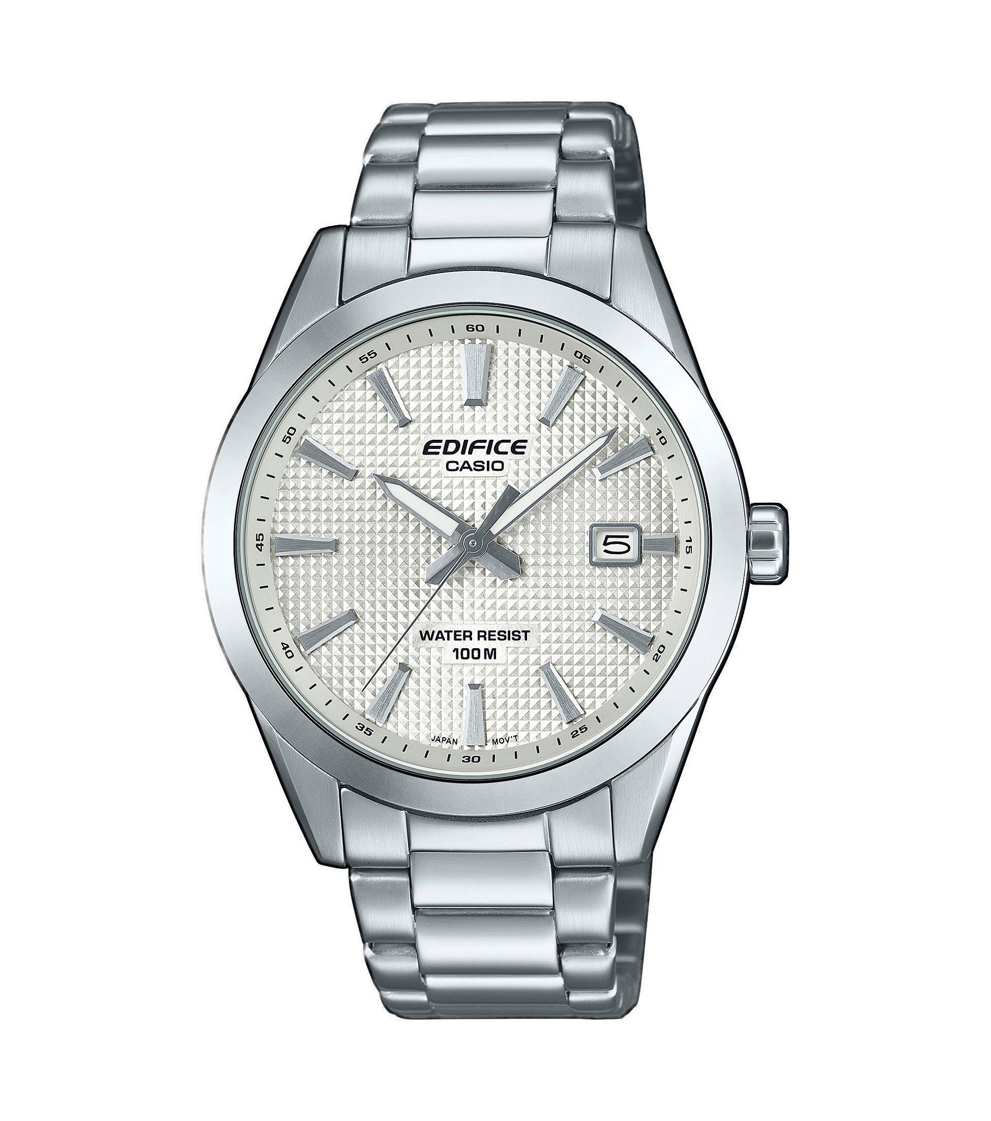 CASIO EDIFICE Quarzuhr EFV-160D-7AVEF, Armbanduhr, Herrenuhr, Edelstahlarmb günstig online kaufen