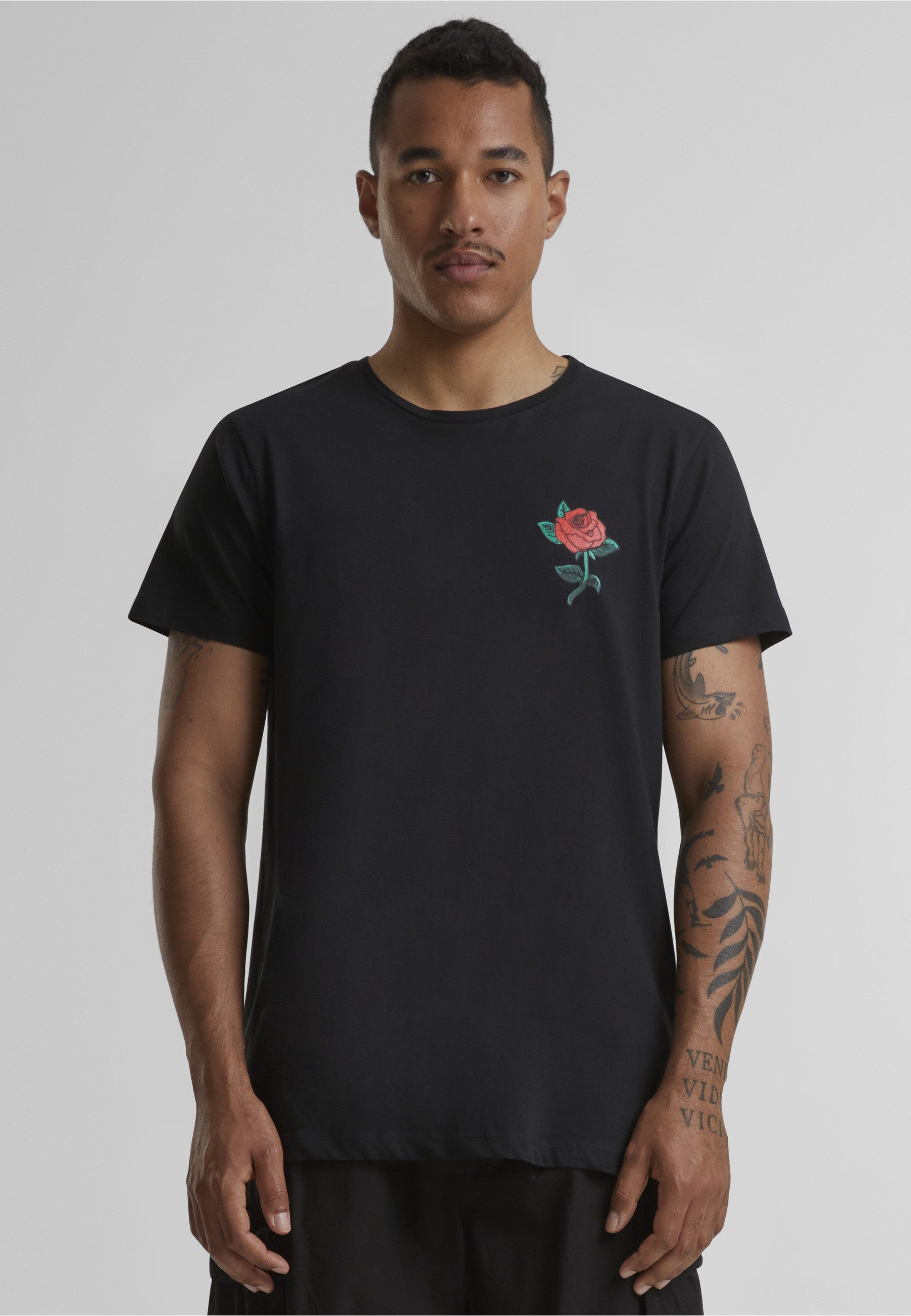 MisterTee T-Shirt MisterTee Herren Rose Tee (1-tlg)