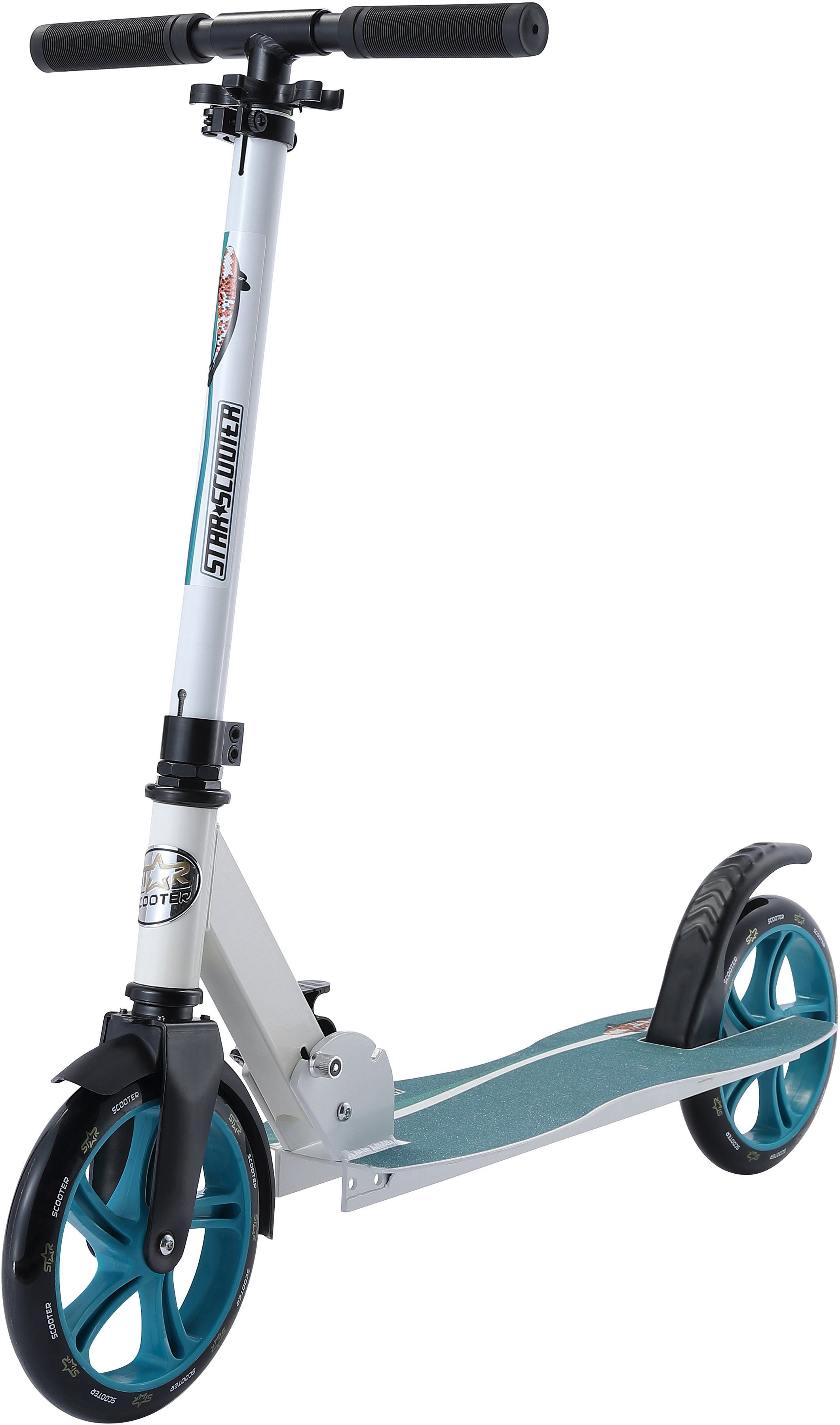 Cityroller Weiß Star-Scooter