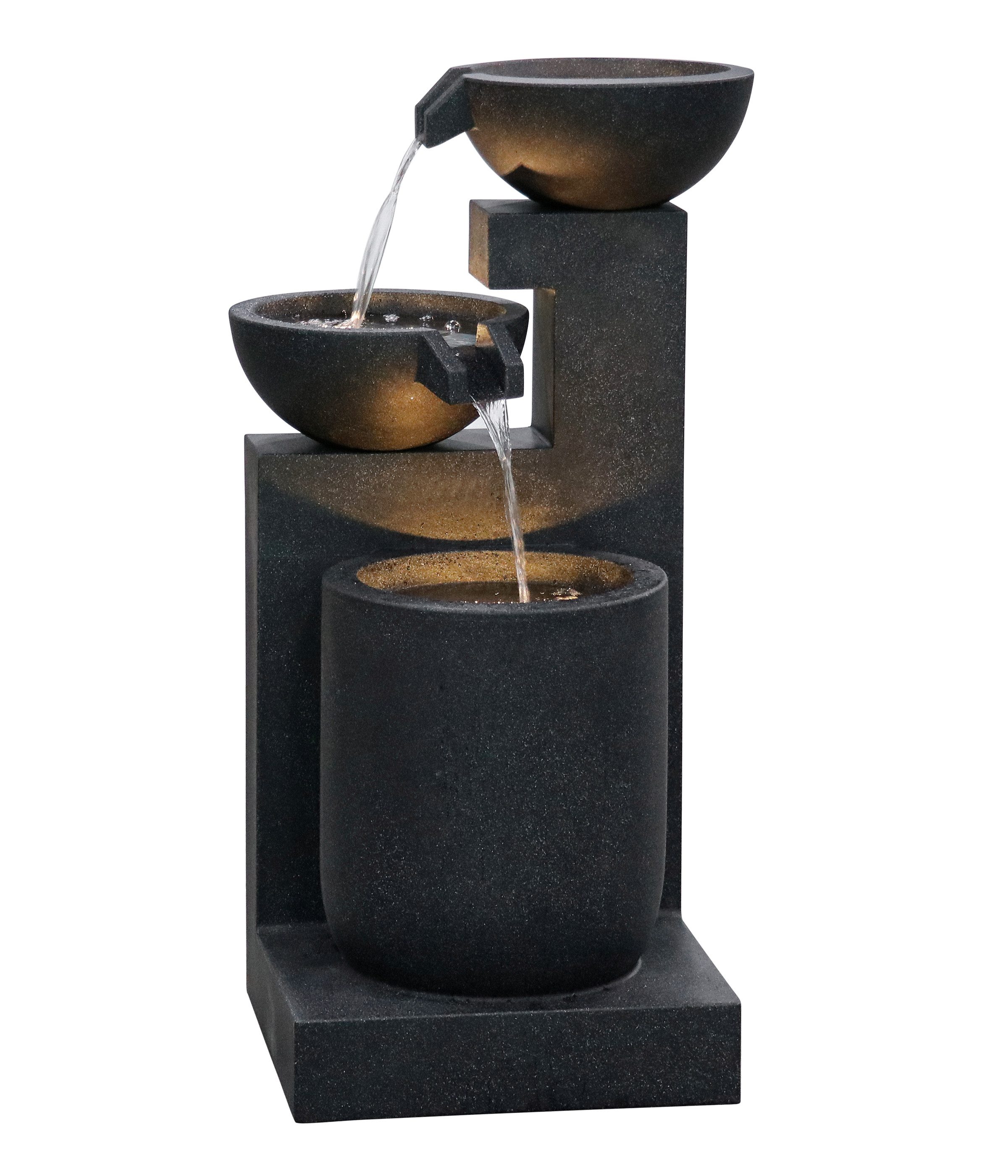 Dehner Gartenbrunnen Samson, Brunnen, LED Beleuchtung, günstig online kaufen