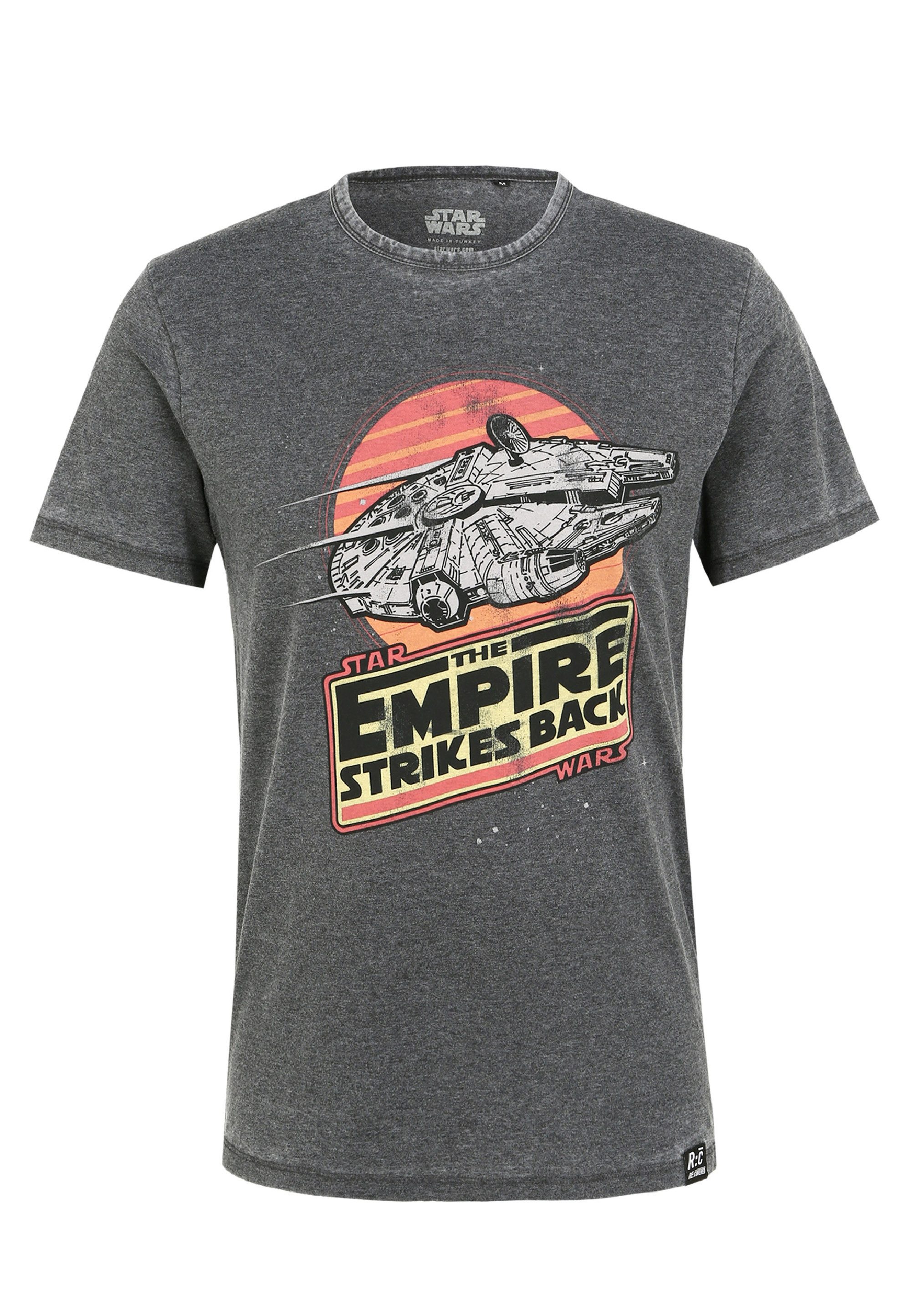 T-Shirt Star Wars Empire Strikes Back Millenium Falcon