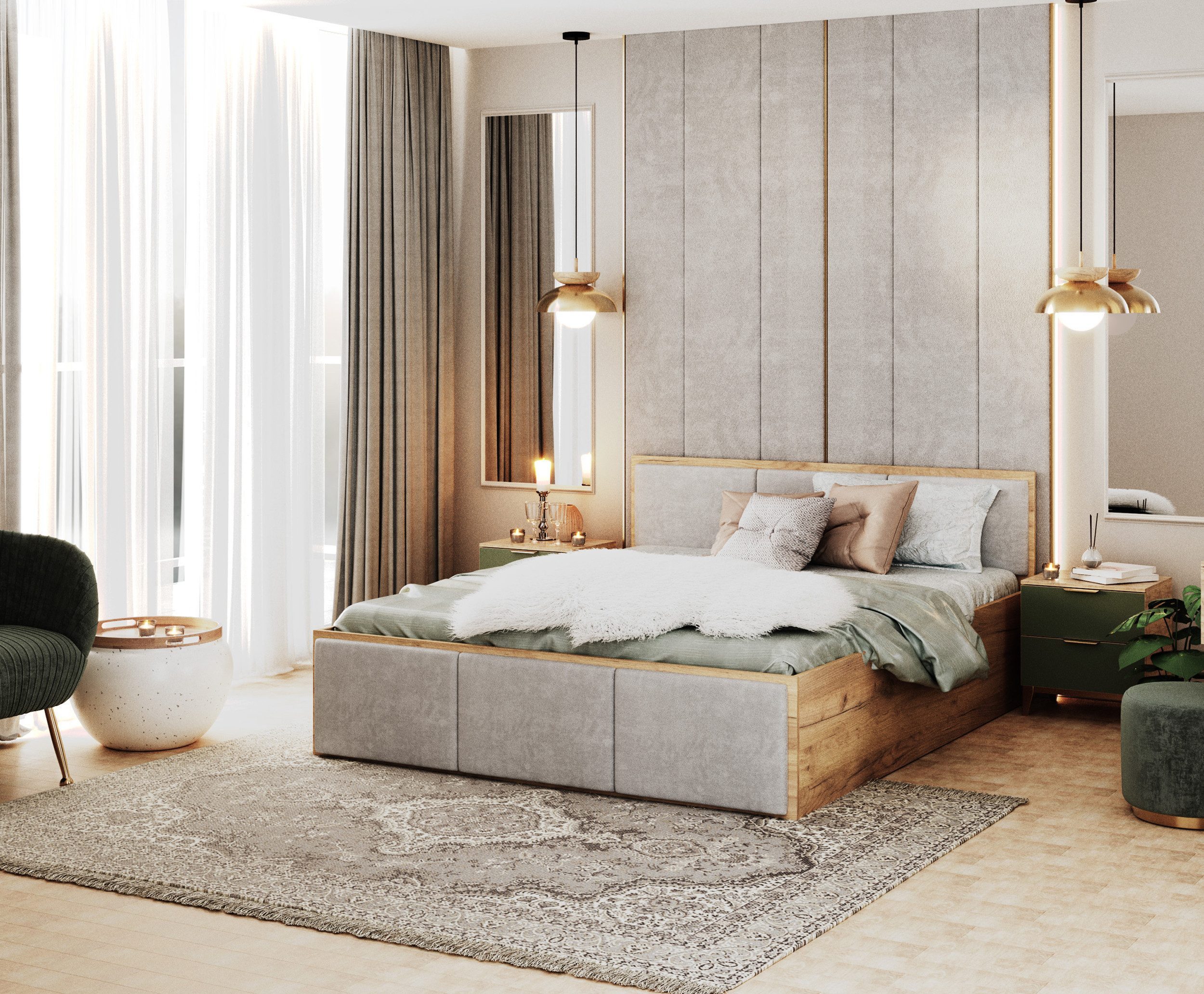 thematys Stauraumbett mit Bettkasten und Lattenrost 120x200, 140x200, 160x2 günstig online kaufen