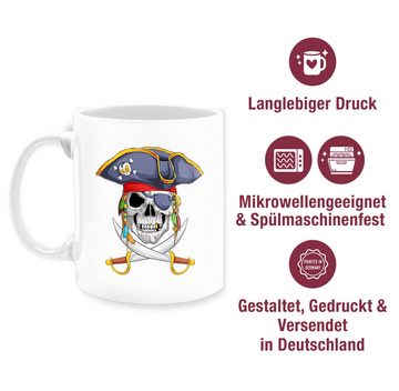 Shirtracer Tasse Pirat, Piraten, Pirates, Seeräuber, Freibeuter, Keramik, Pirat