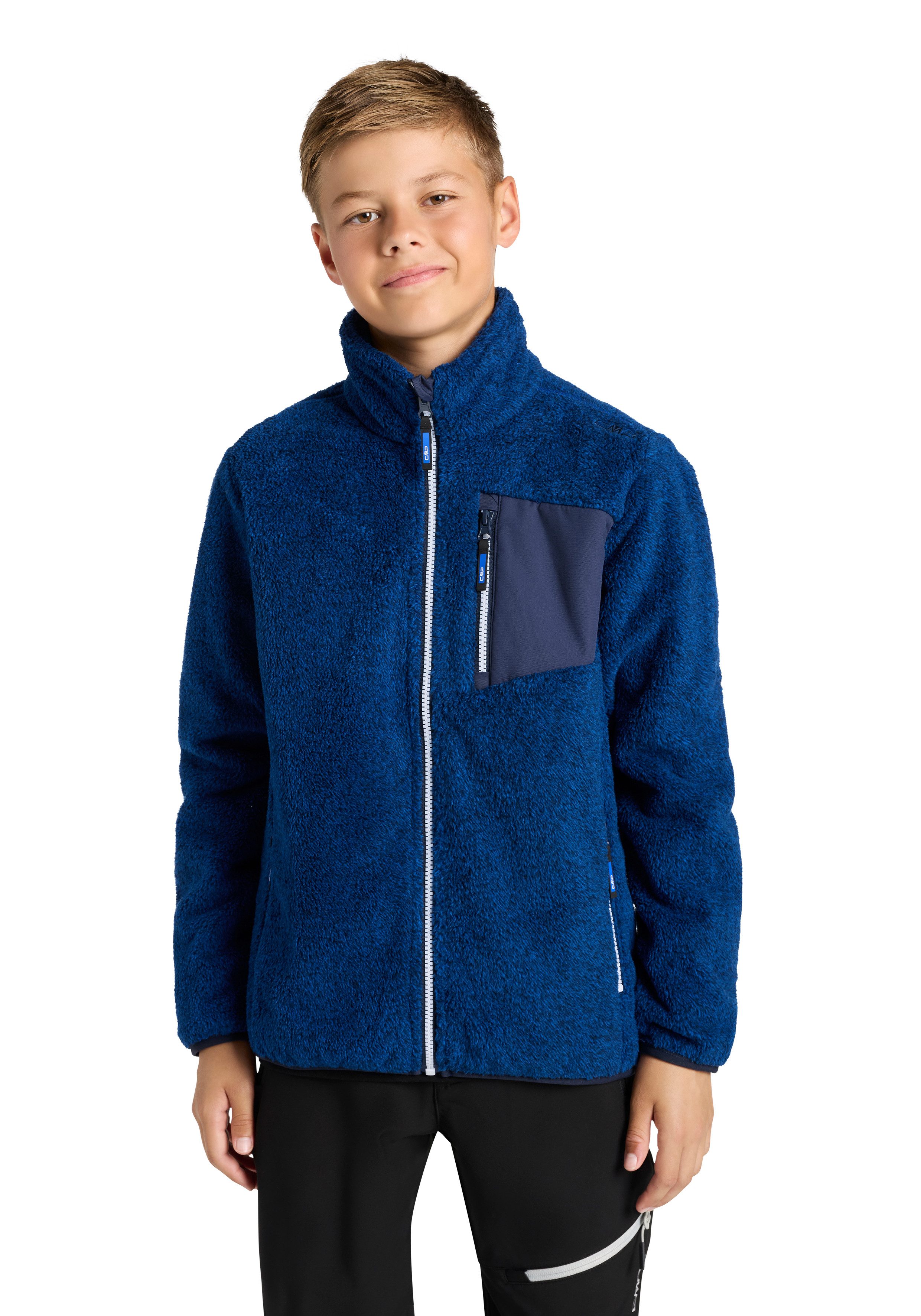 CMP Fleecejacke sportlicher Stil, atmungsaktiv, mit Reißverschluss