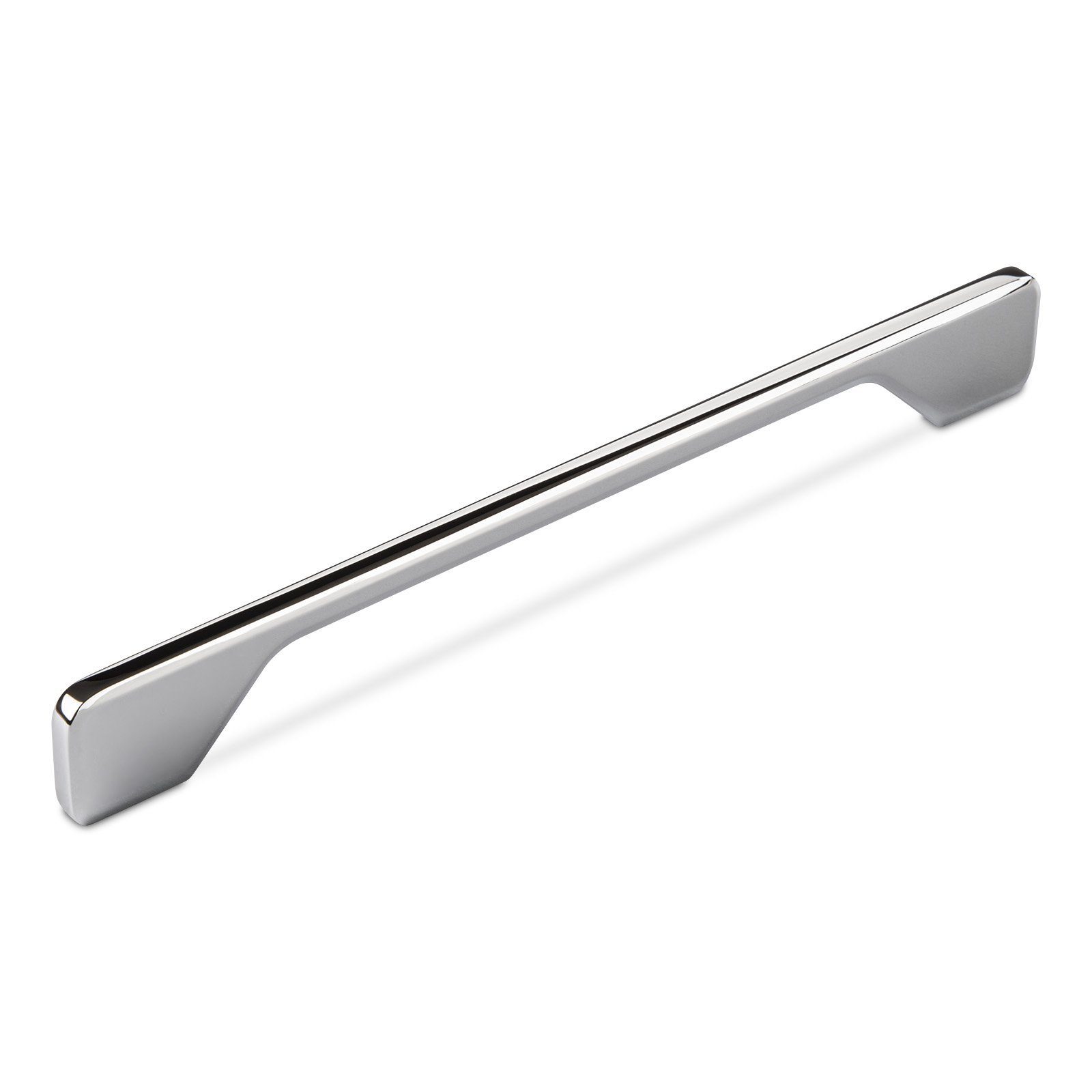 SO-TECH® Möbelgriff Bügelgriff AMANDA BA 128 - 288/320 mm, inkl. Schrauben (1-St), BA 192/224 mm Chrom poliert von SCHÜCO ALU COMPETENCE