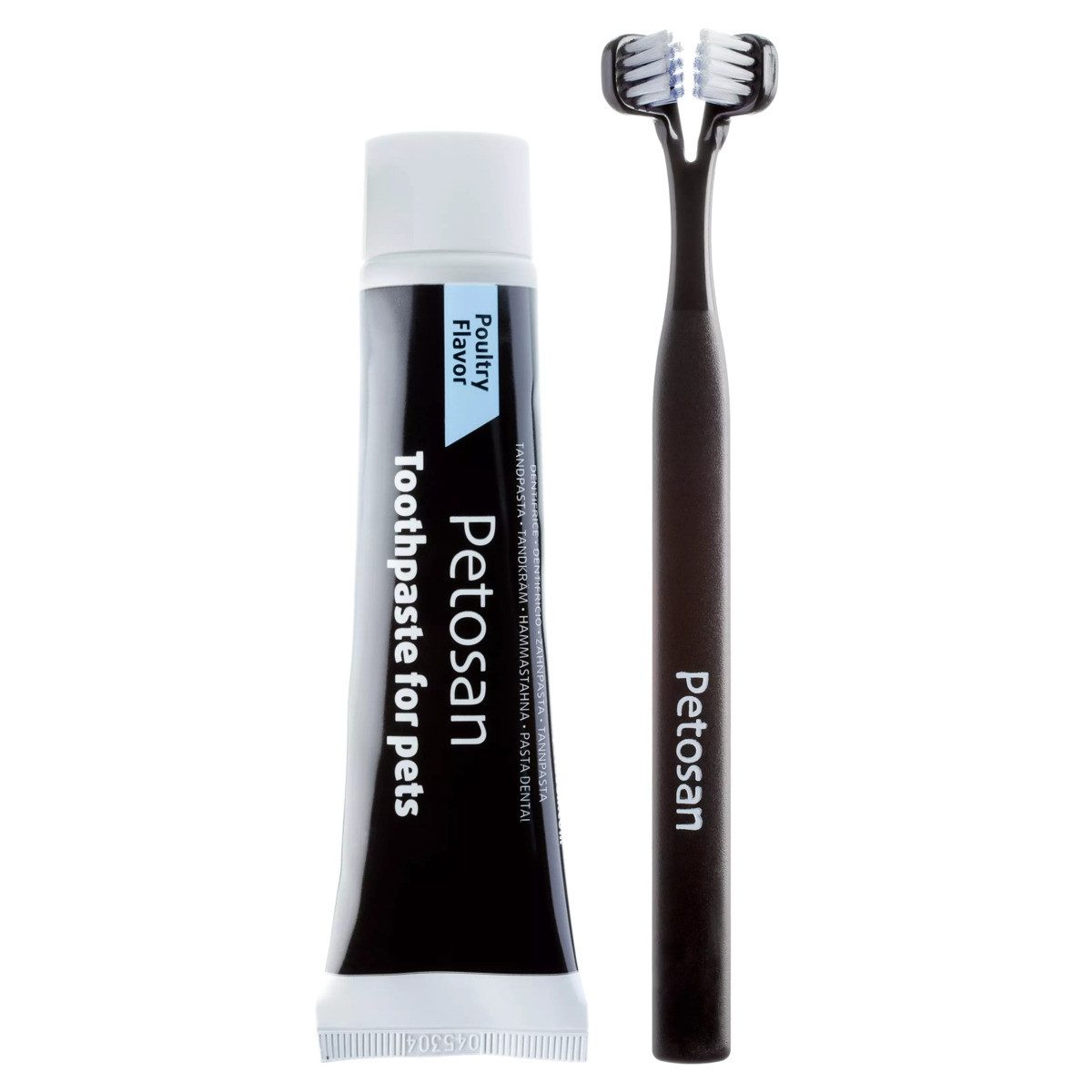Petosan Tierzahnbürste Dental Care Kit