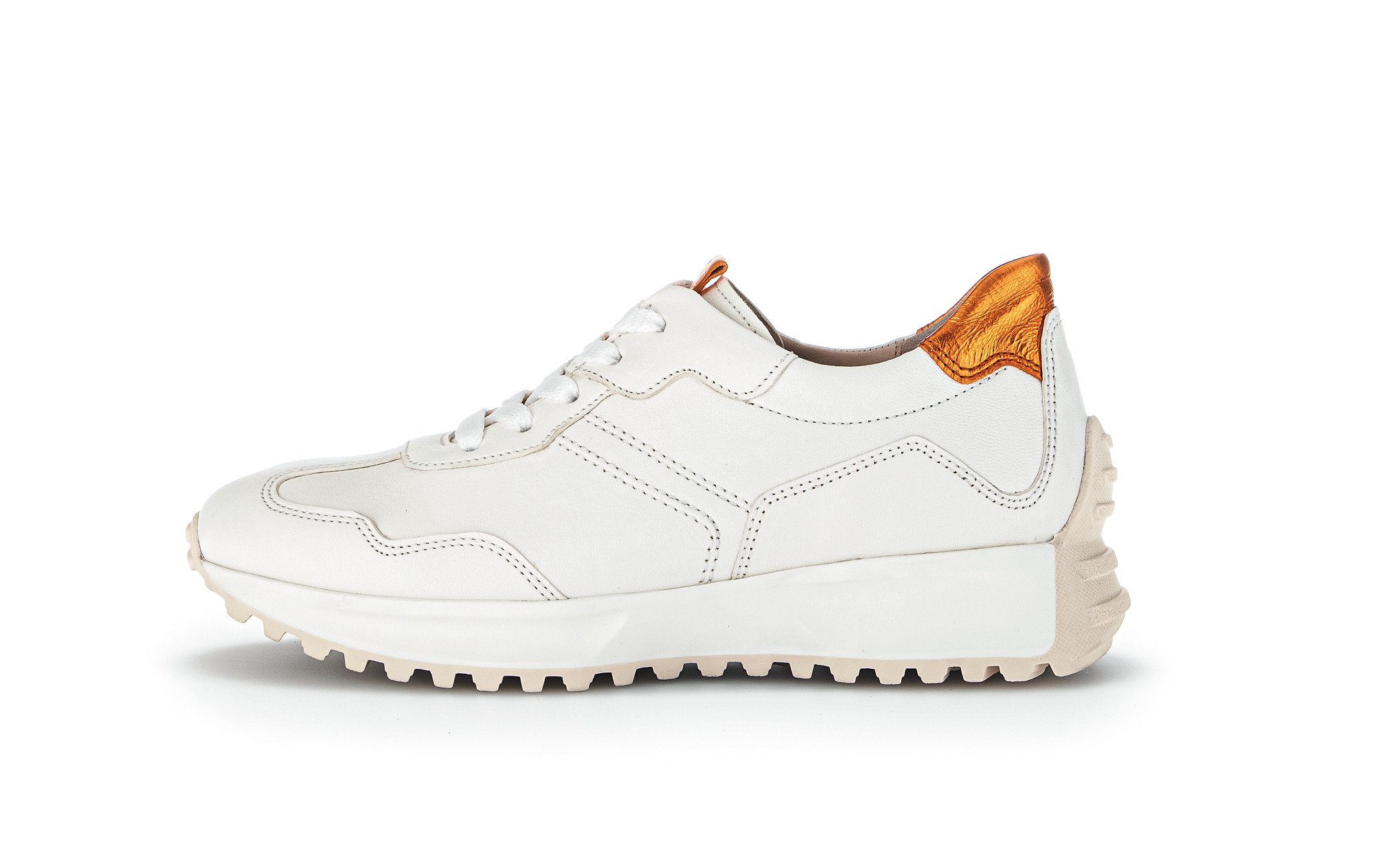 / 23) Weiß (latte/orange Gabor Sneaker