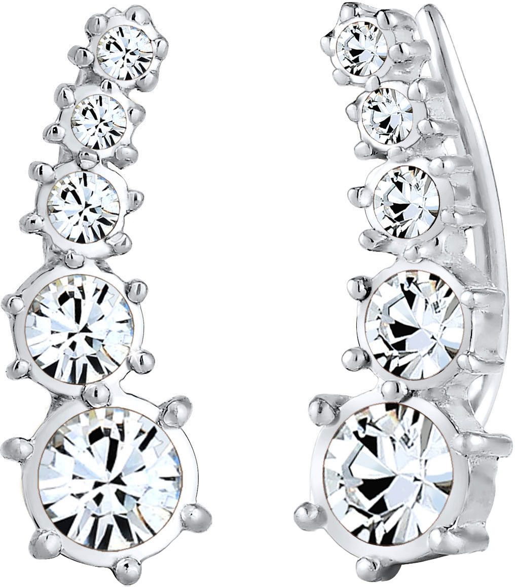 Elli Paar Ohrhänger Schmuck Geschenk Silber 925 Ohrringe, mit Glasstein günstig online kaufen