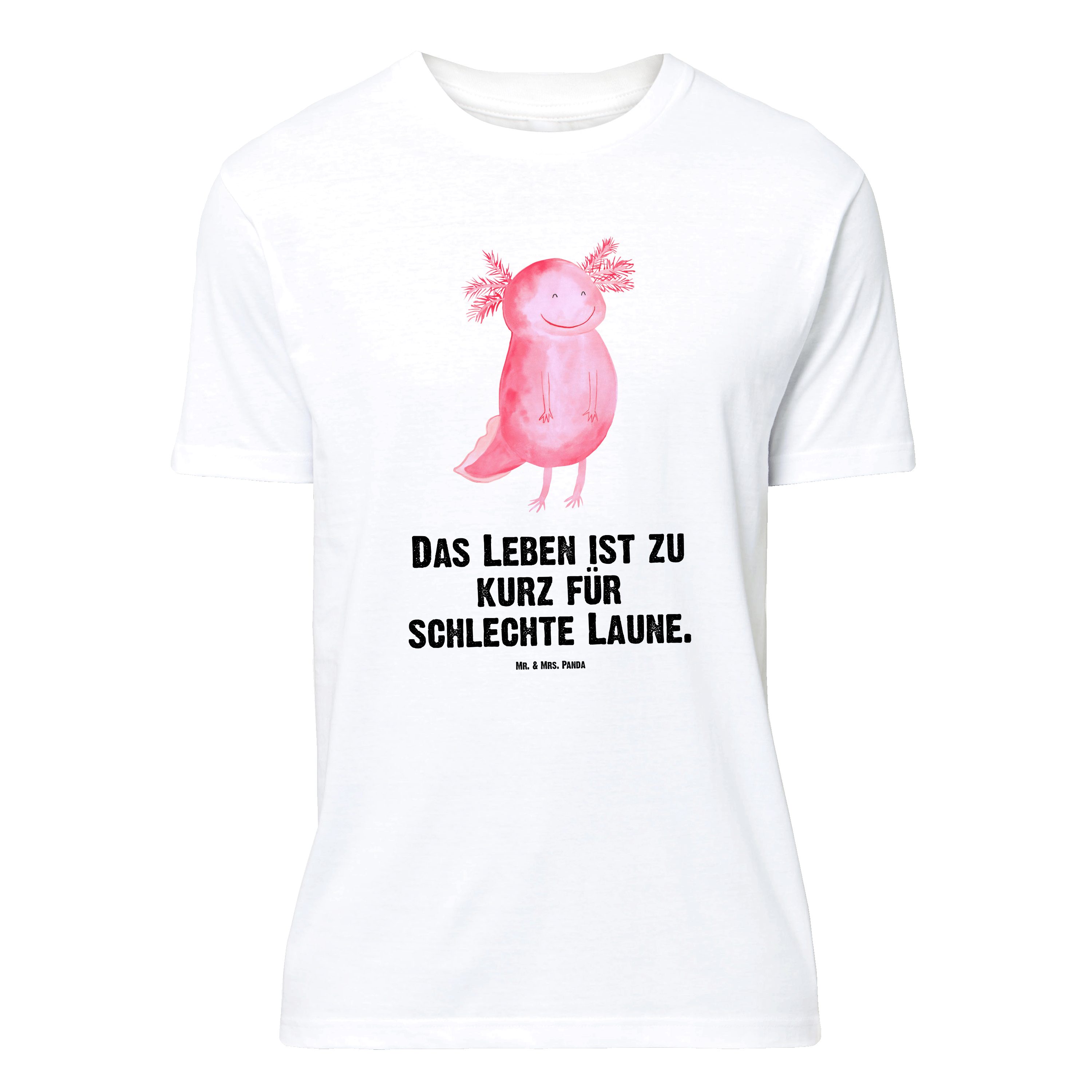T-Shirt Axolotl Glücklich