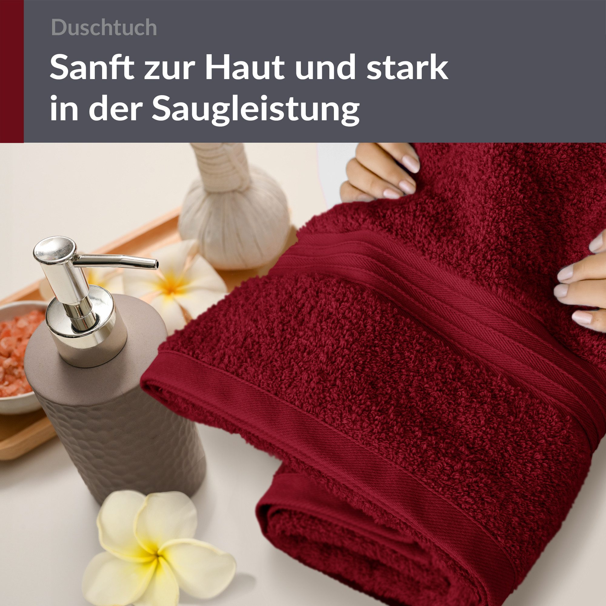 Lashuma Duschtuch - Badetuch Linz, Frottee günstig online kaufen
