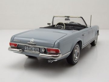 Norev Modellauto Mercedes 230 SL Pagode W113 1963 grau Modellauto 1:18 Norev, Maßstab 1:18