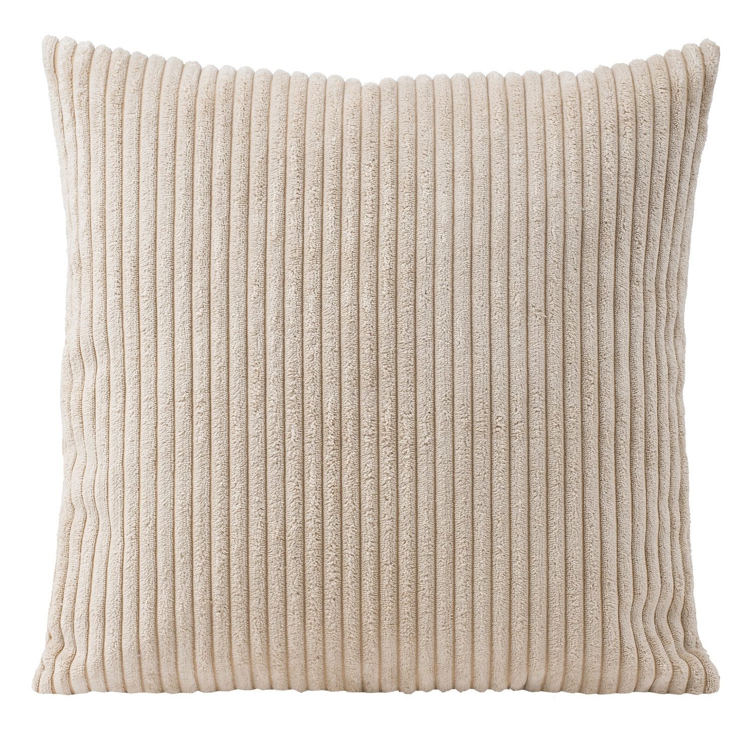 Gözze Kissenhülle ANAFI, Creme, Polyester, Cordoptik, 50 x 50 cm, (1 Stück) günstig online kaufen