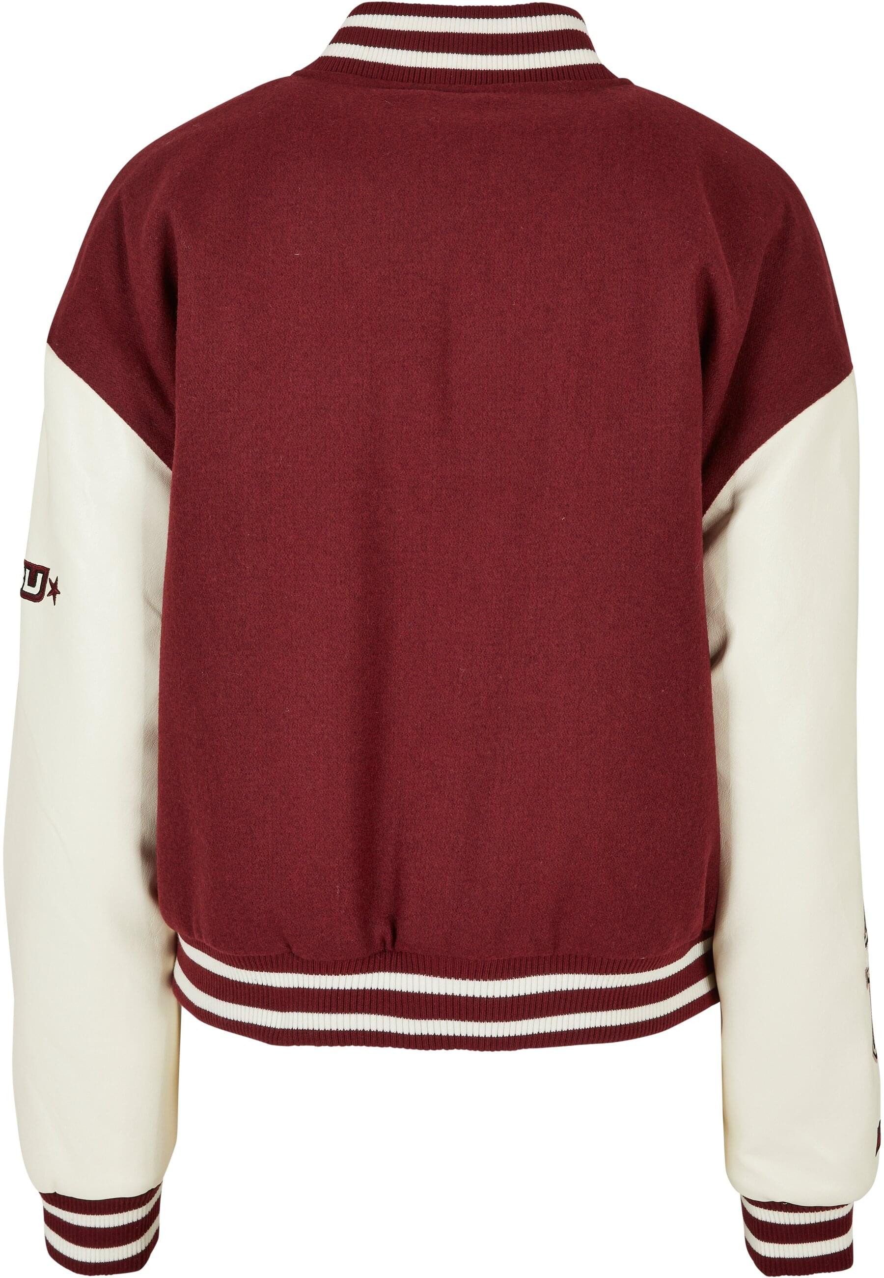 Fubu Collegejacke Fubu Damen FW224-006-1 City 05 Varsity Jacket bordeaux/of günstig online kaufen