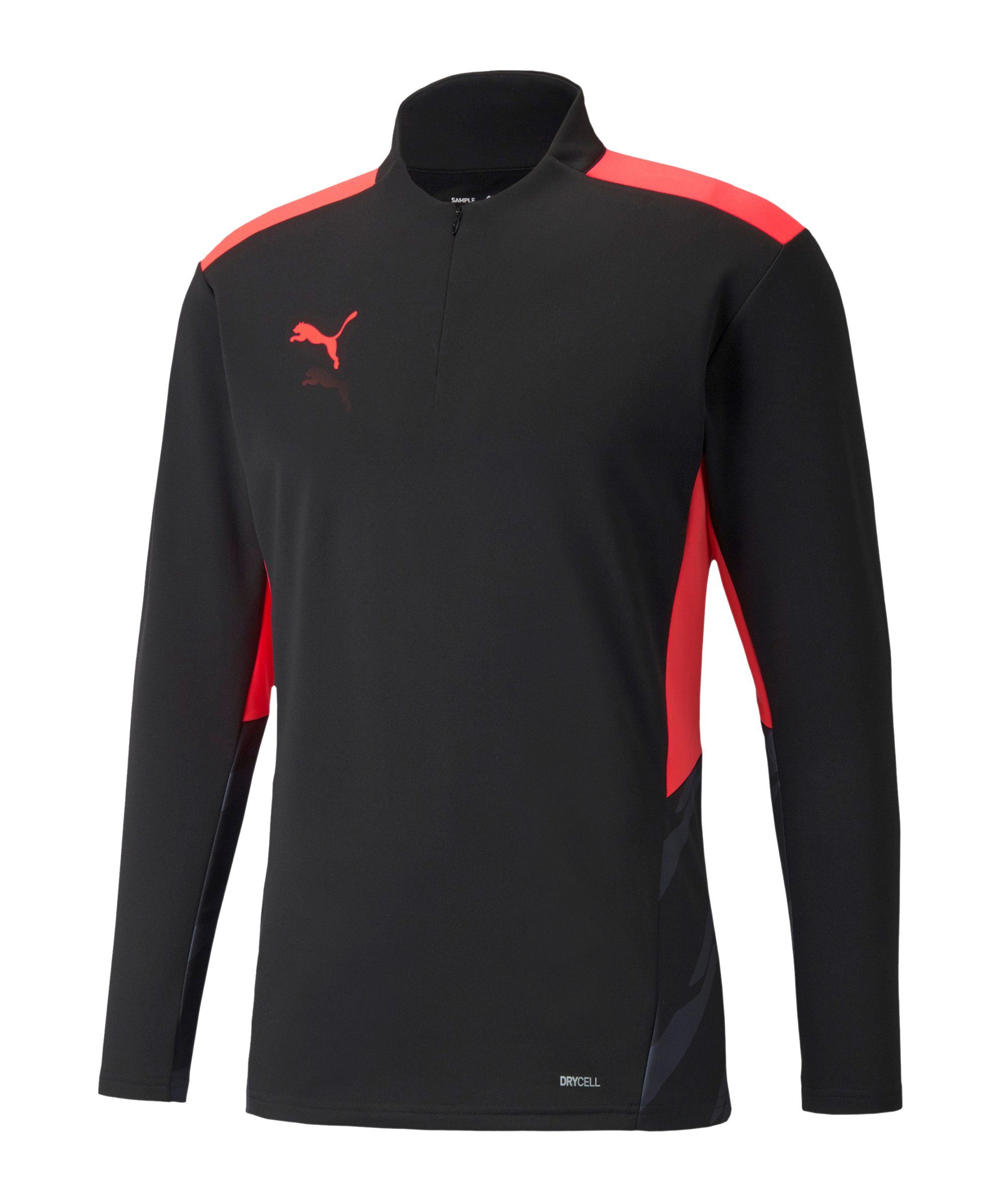 Langarmshirt Puma Herren Langarmshirt individualCUP Training 1/4 Zip 657544