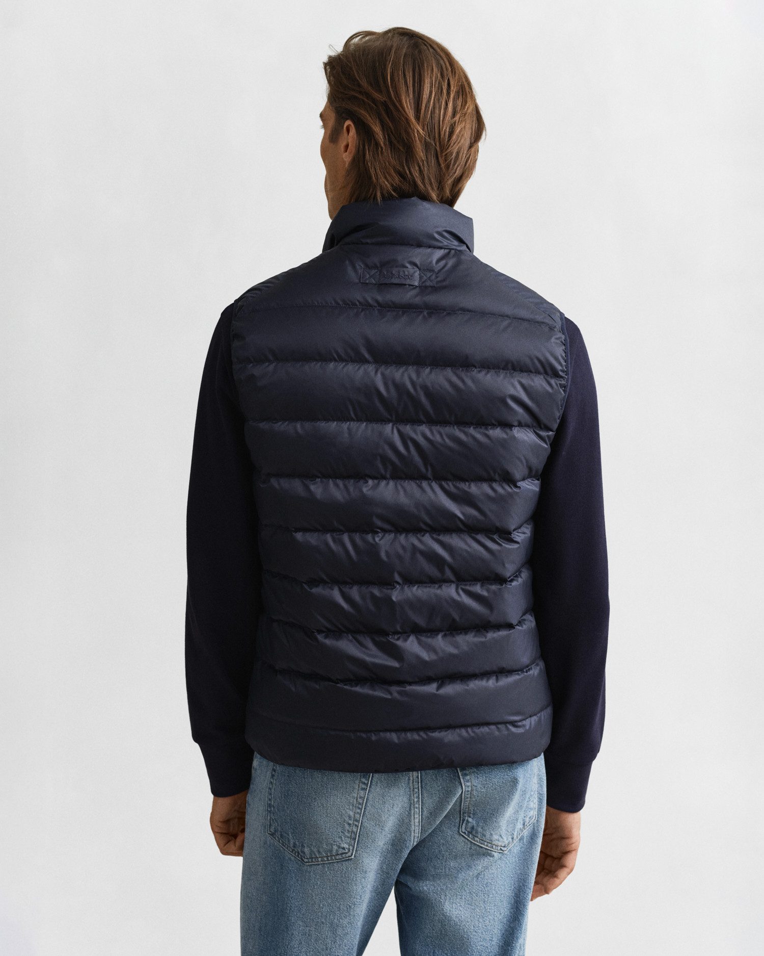 Gant Steppweste LIGHT DOWN VEST Stehkragen, leicht, 2-Wege Reißverschluss