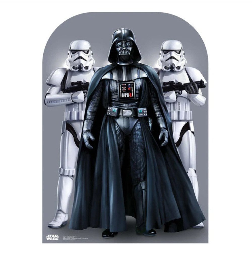 Dekofigur Star Wars - Fotowand Stand In - Pappaufsteller 95x133 cm