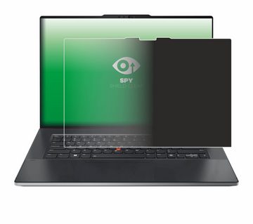 upscreen Blickschutzfolie für Lenovo ThinkPad Z13 (2. Gen), Displayschutzfolie, Blaulichtfilter Privacy Folie Schutzfolie Sichtschutz klar Anti-Spy