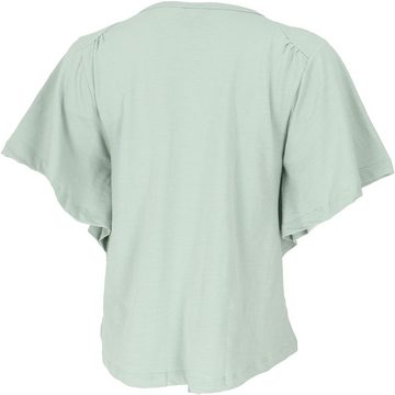 Guru-Shop T-Shirt Yoga -T-Shirt aus Bio-Baumwolle, lockeres Basic.. Festival, Ethno Style, alternative Bekleidung