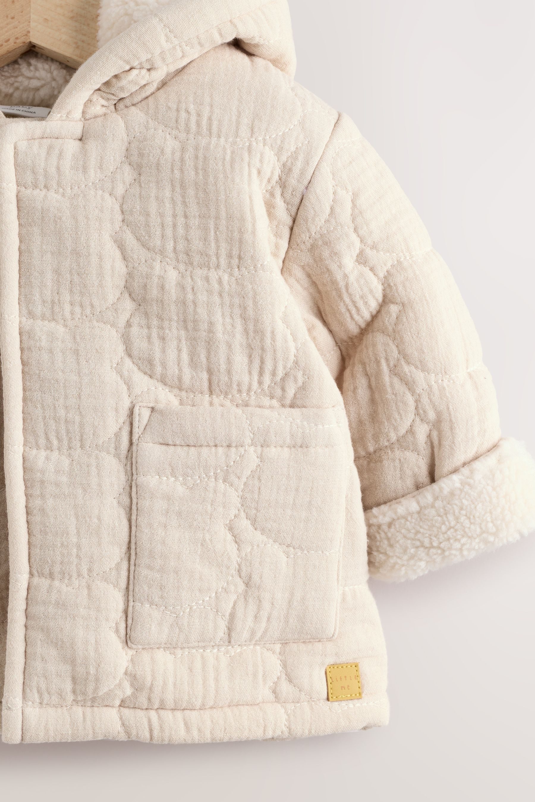 Next Steppjacke Baby Steppjacke mit Reißverschluss (1-St)