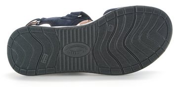 Gabor Rollingsoft Sandale, Sommerschuh, Sandalette, Keilabsatz, in Schuhweite G (weit)