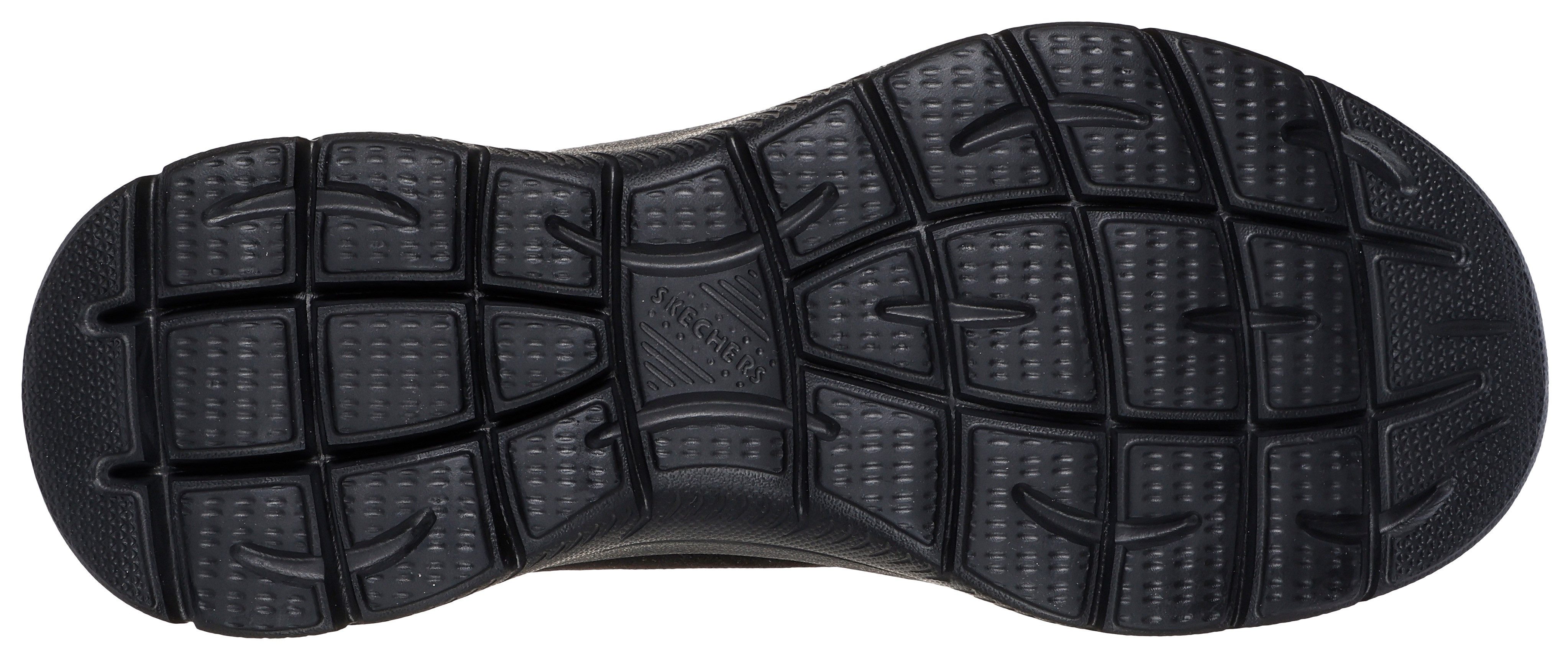 Skechers SUMMITS Slip-On Sneaker Slipper, Freizeitschuh, Halbschuh in veganer Verarbeitung