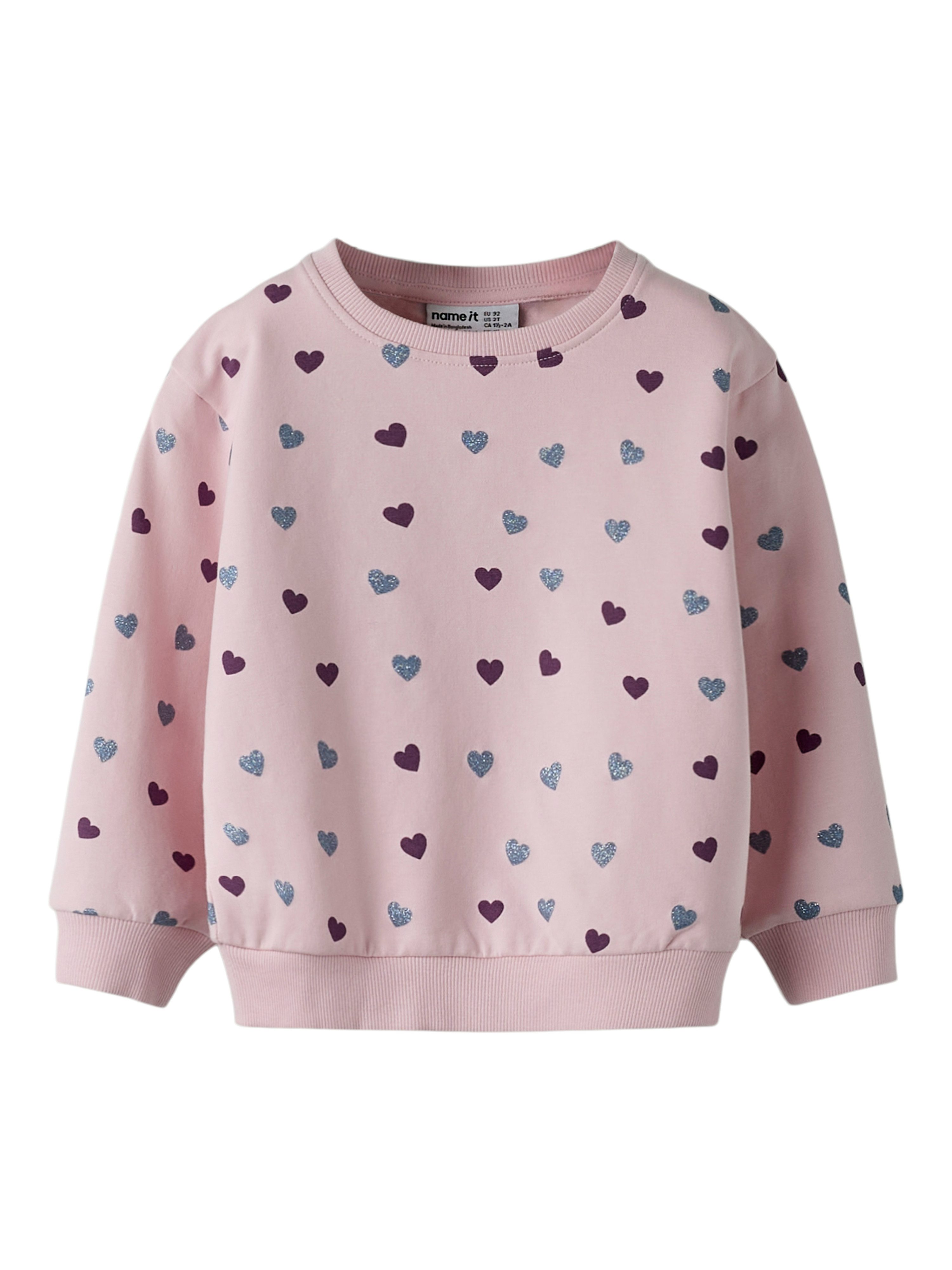 Sweatshirt NMFSOLEA LS NREG SWE BRU