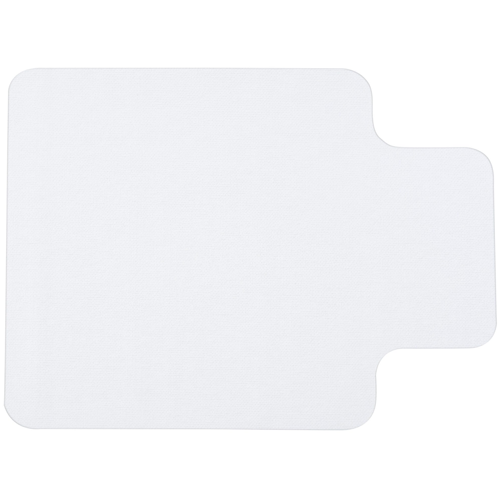 HOMCOM Bodenschutzmatte 90 x 120 cm, in Transparent, kratzfest Stuhlunterla günstig online kaufen