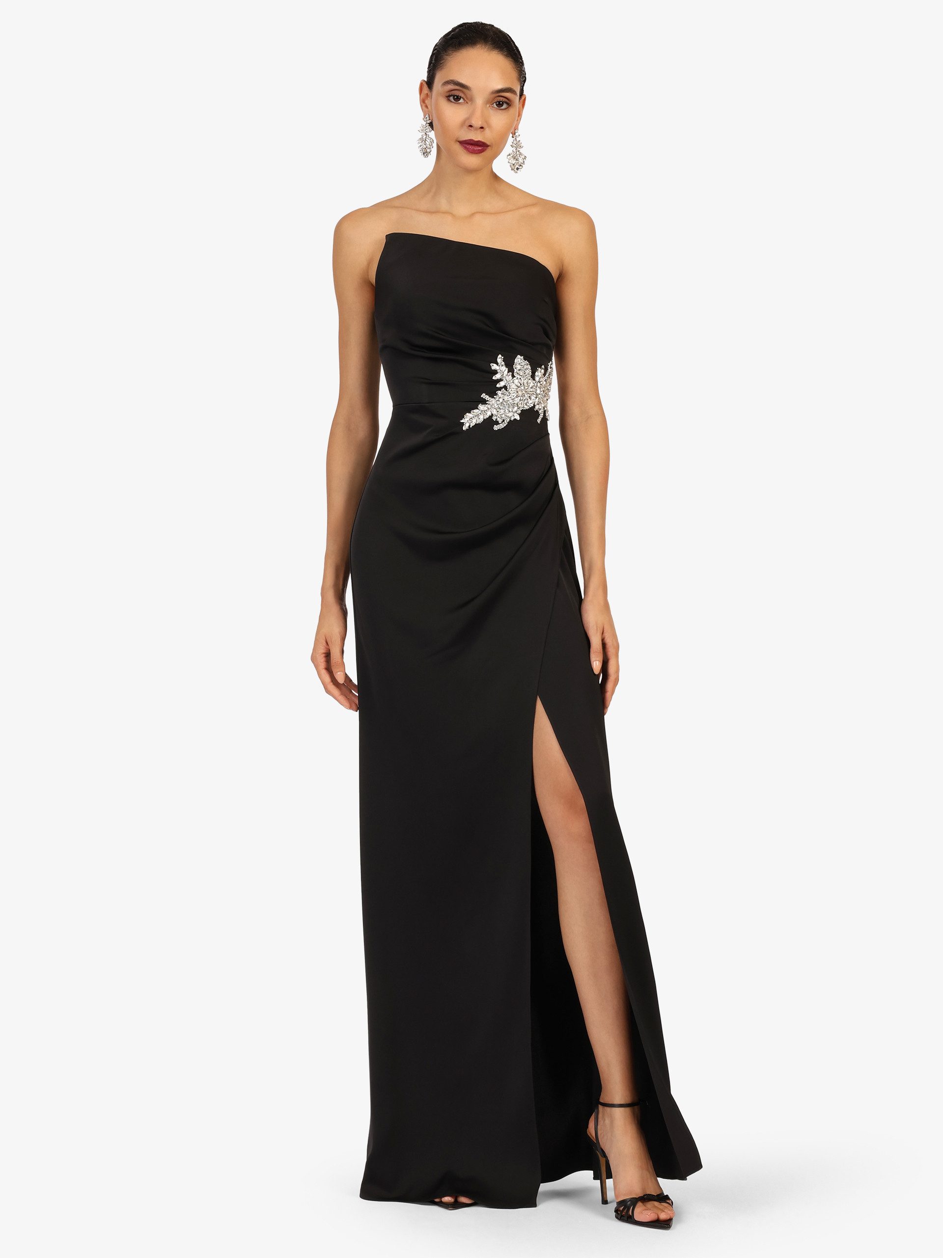 Kraimod Abendkleid mit Schnürrücken und Schlitz günstig online kaufen