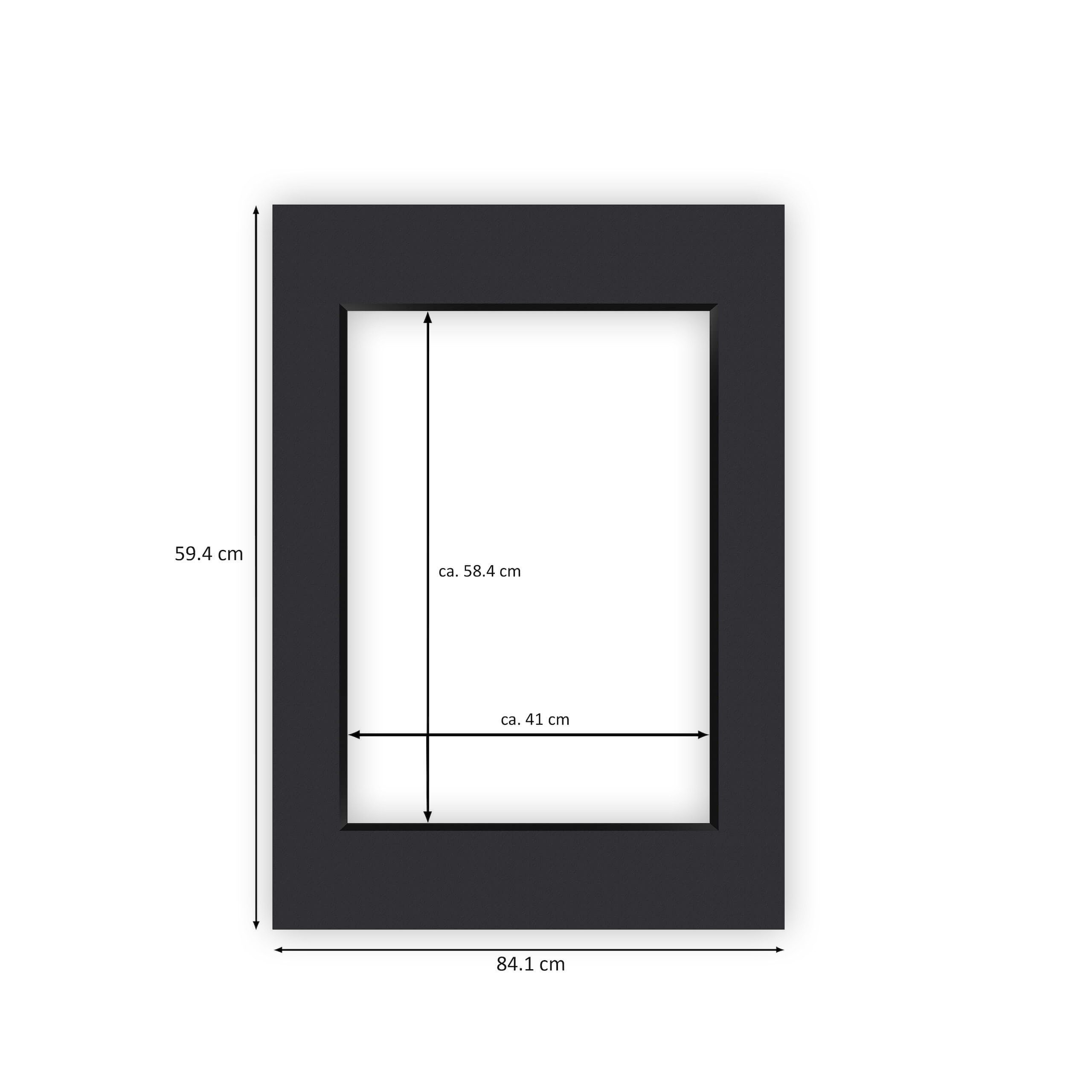 nielsen Bilderrahmen Passepartout Conservation 1,5 mm, günstig online kaufen