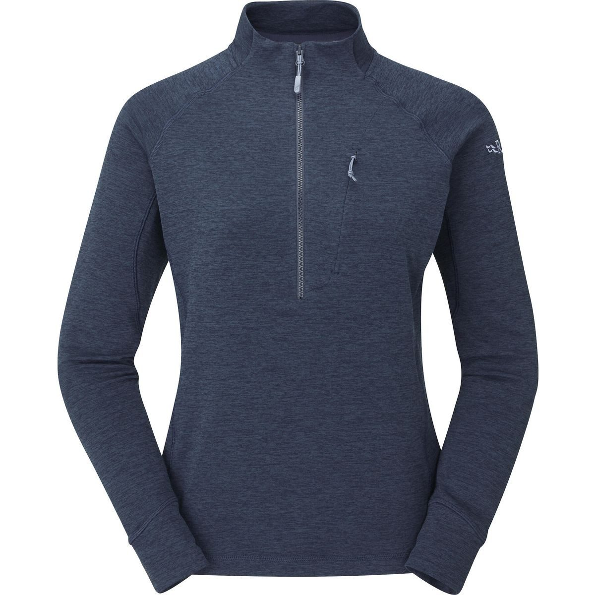 Rab Fleecejacke Nexus Pull-on Wmns Leichte, elastische Fleece-Midlayer aus Thermic™ G mit recyceltem