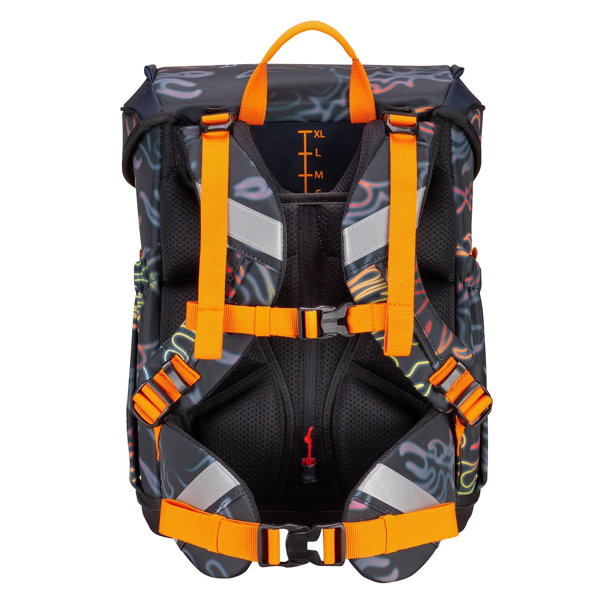 Scout Schulranzen Neo Exklusiv (5-tlg), Polyester