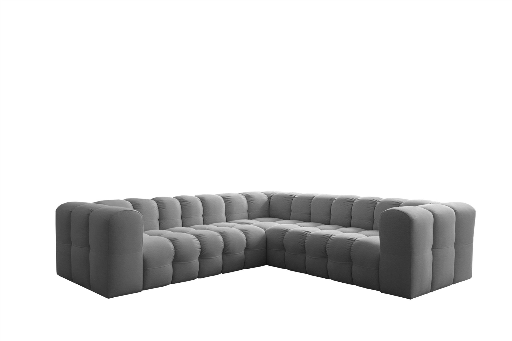 Fun Möbel Ecksofa Designersofa SOLVIE XS Universal (270cm), Stoff Moly oder günstig online kaufen