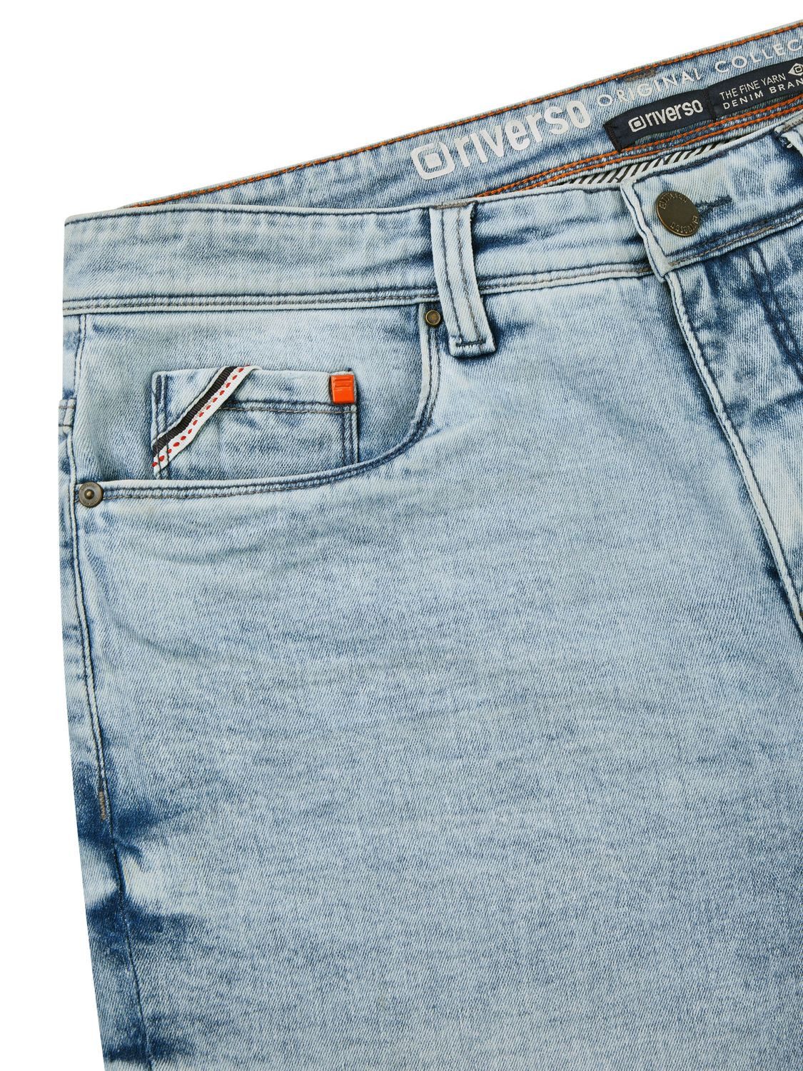 riverso Jeansshorts Herren Shorts RIVUdo Regular Fit Bermudashorts mit Stretch
