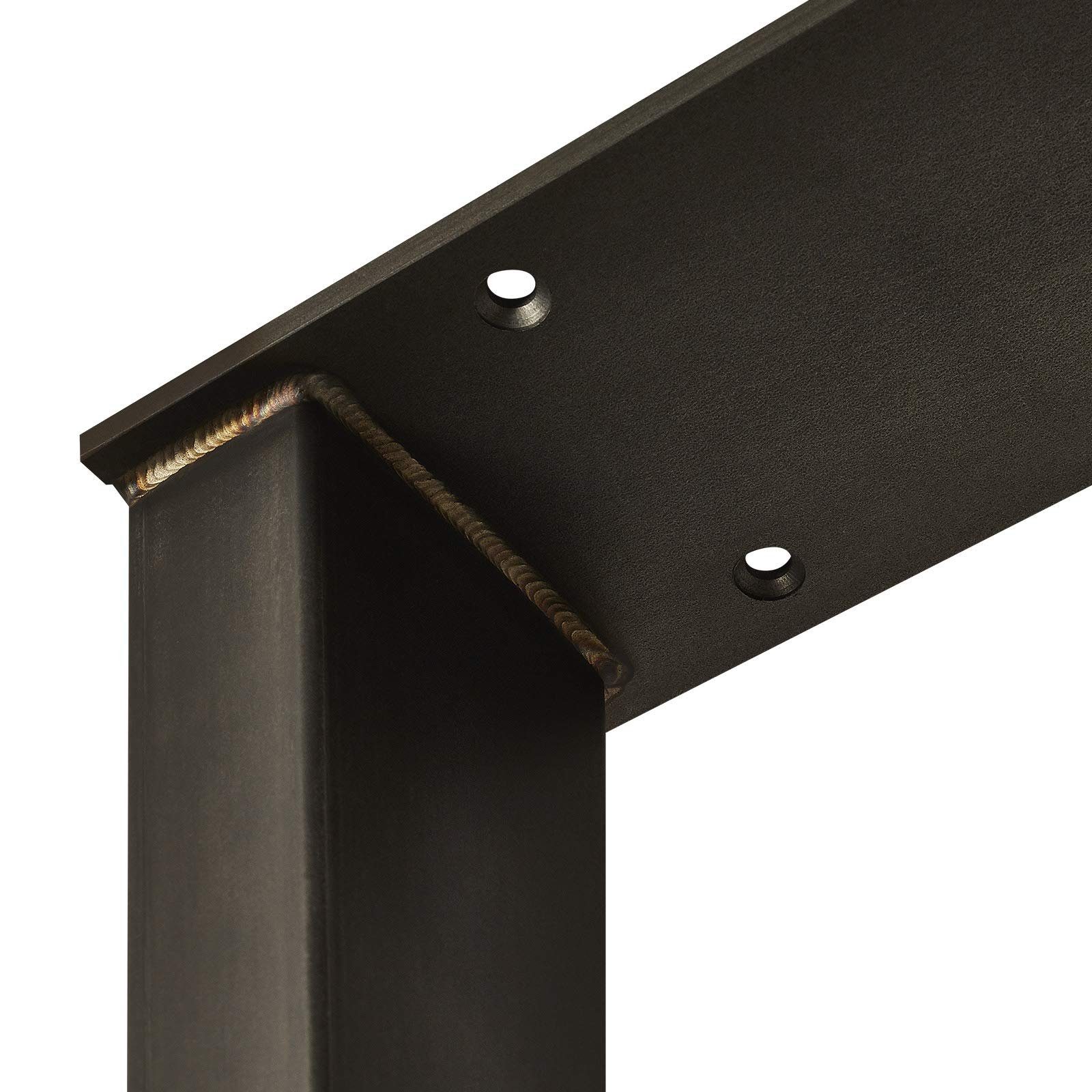 SO-TECH® Tischgestell Belastbarkeit, mm Vintage 720 Stahl / Tiefe: und 800 bis Höhe: Look KUFE kg 250 mm bis Industrial