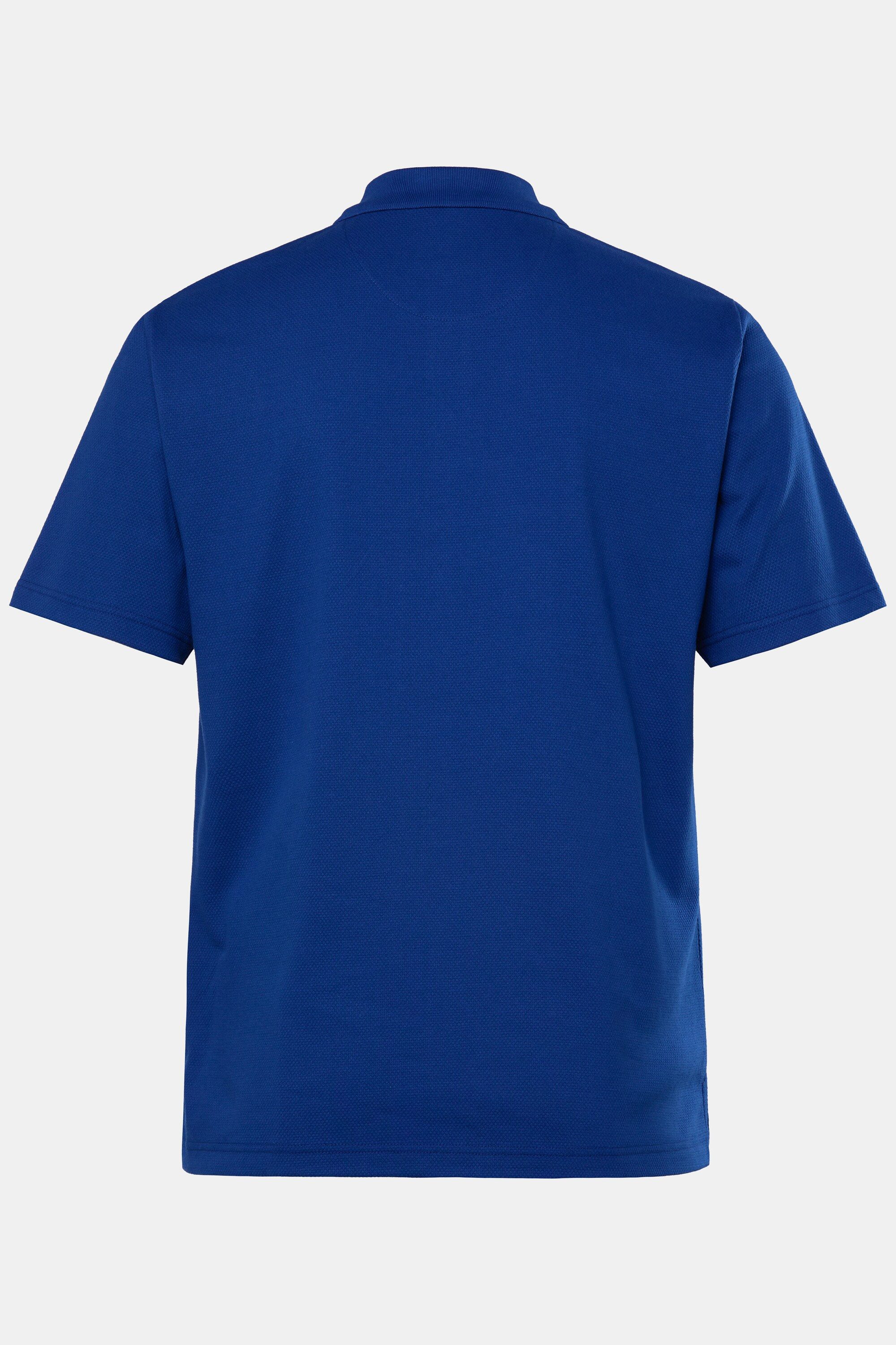 Boston Park Poloshirt Poloshirt Halbarm Piqué Struktur Zipper