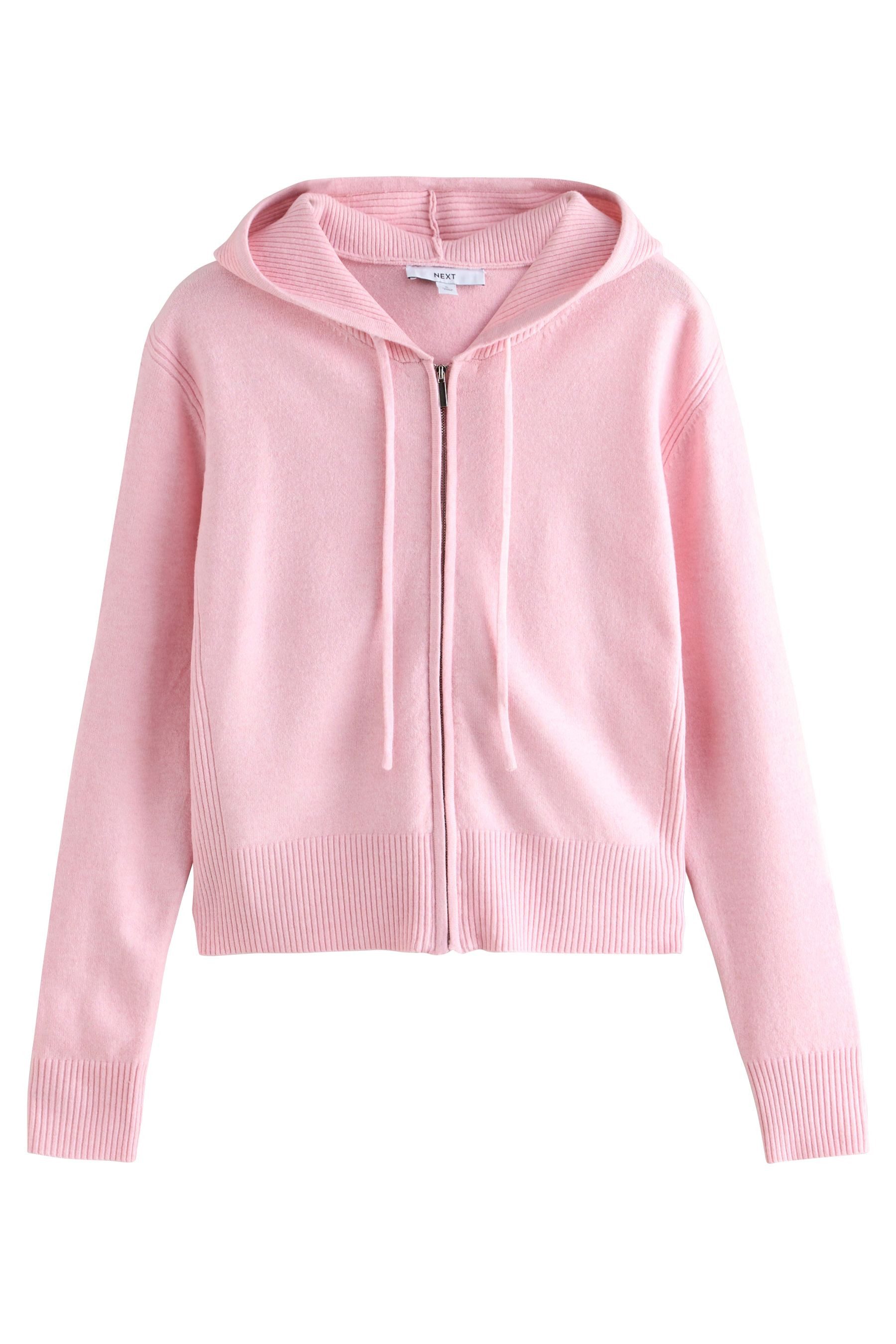 Next Kapuzenpullover Extraweiche Kapuzenjacke mit Reißverschluss (1-tlg) günstig online kaufen